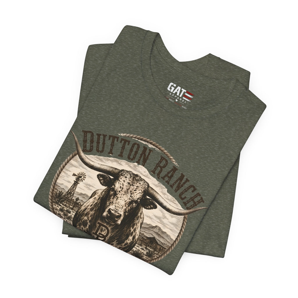 Dutton Ranch Cattle Company Shirt | Yellowstone Inspired Longhorn Tee