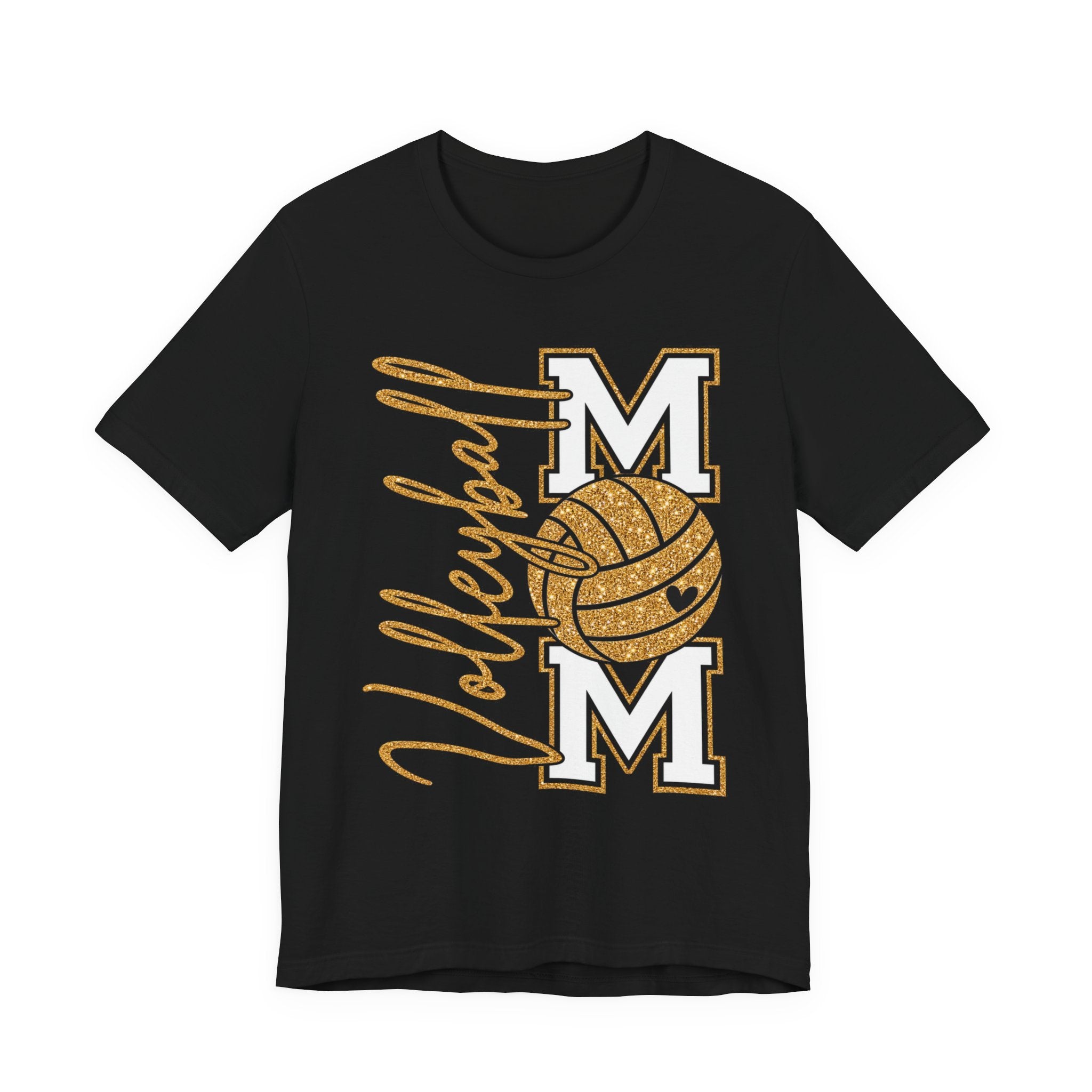Volleyball Mom T‑Shirt –  (Custom Photo, Name, & Number)
