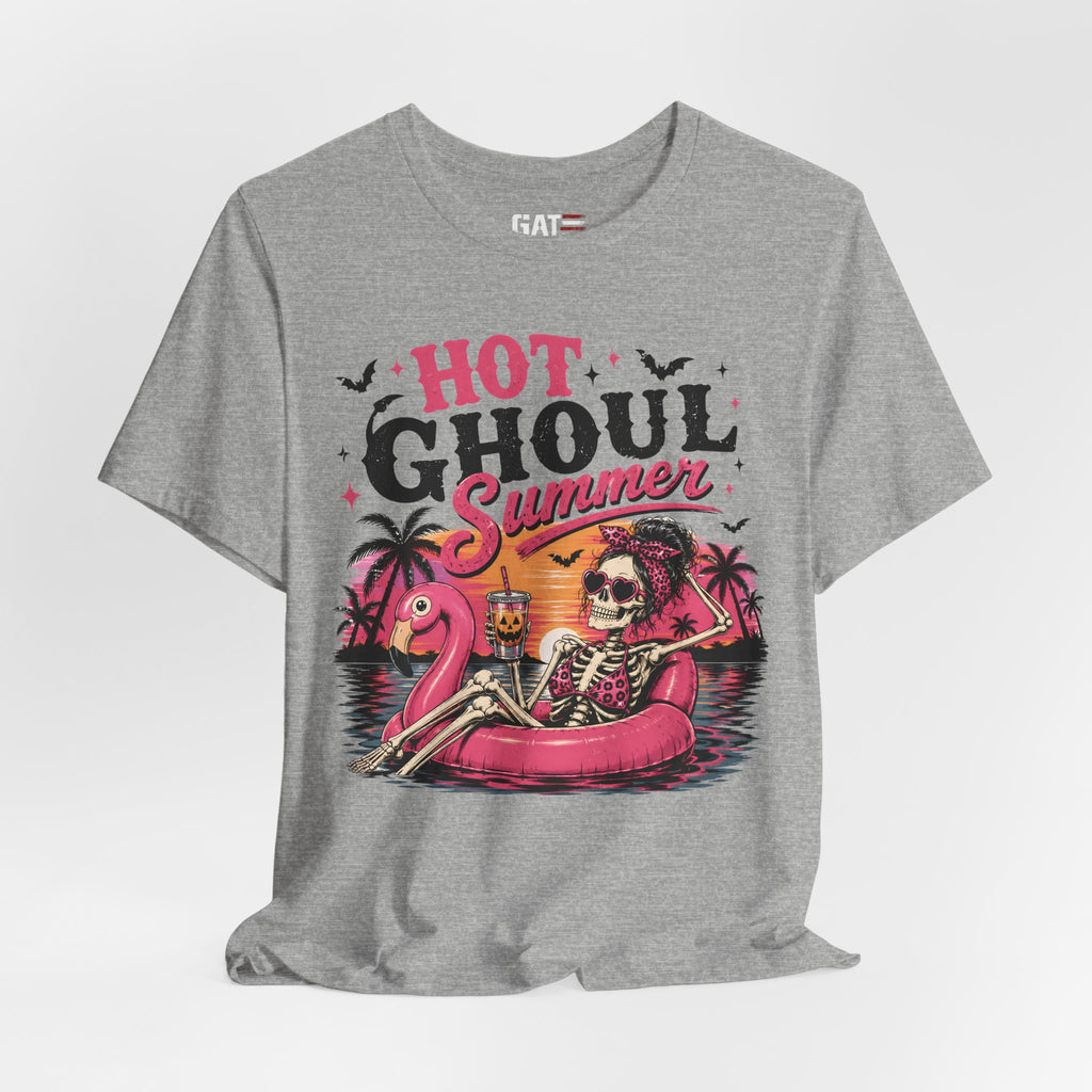 Summerween Shirt, Spooky Beach Shirt, Ghost Beach Tee, Halloween Beach Shirt, Coastal Halloween Tee, Tropical Ghost Shirt