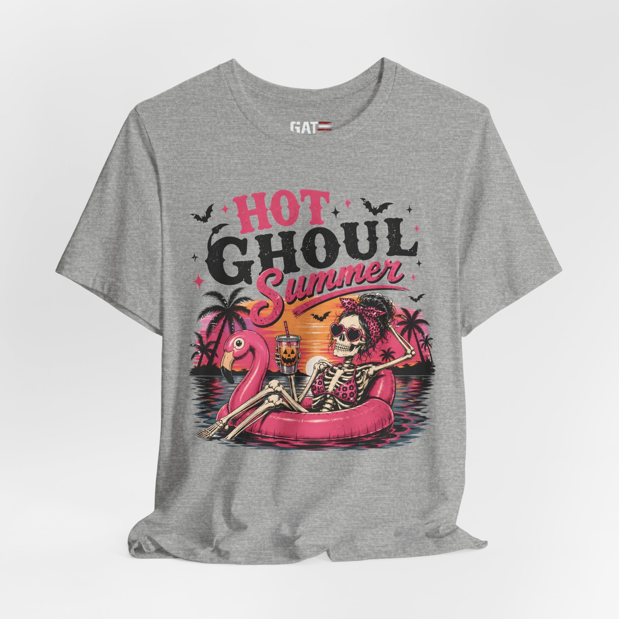 Summerween Shirt, Spooky Beach Shirt, Ghost Beach Tee, Halloween Beach Shirt, Coastal Halloween Tee, Tropical Ghost Shirt