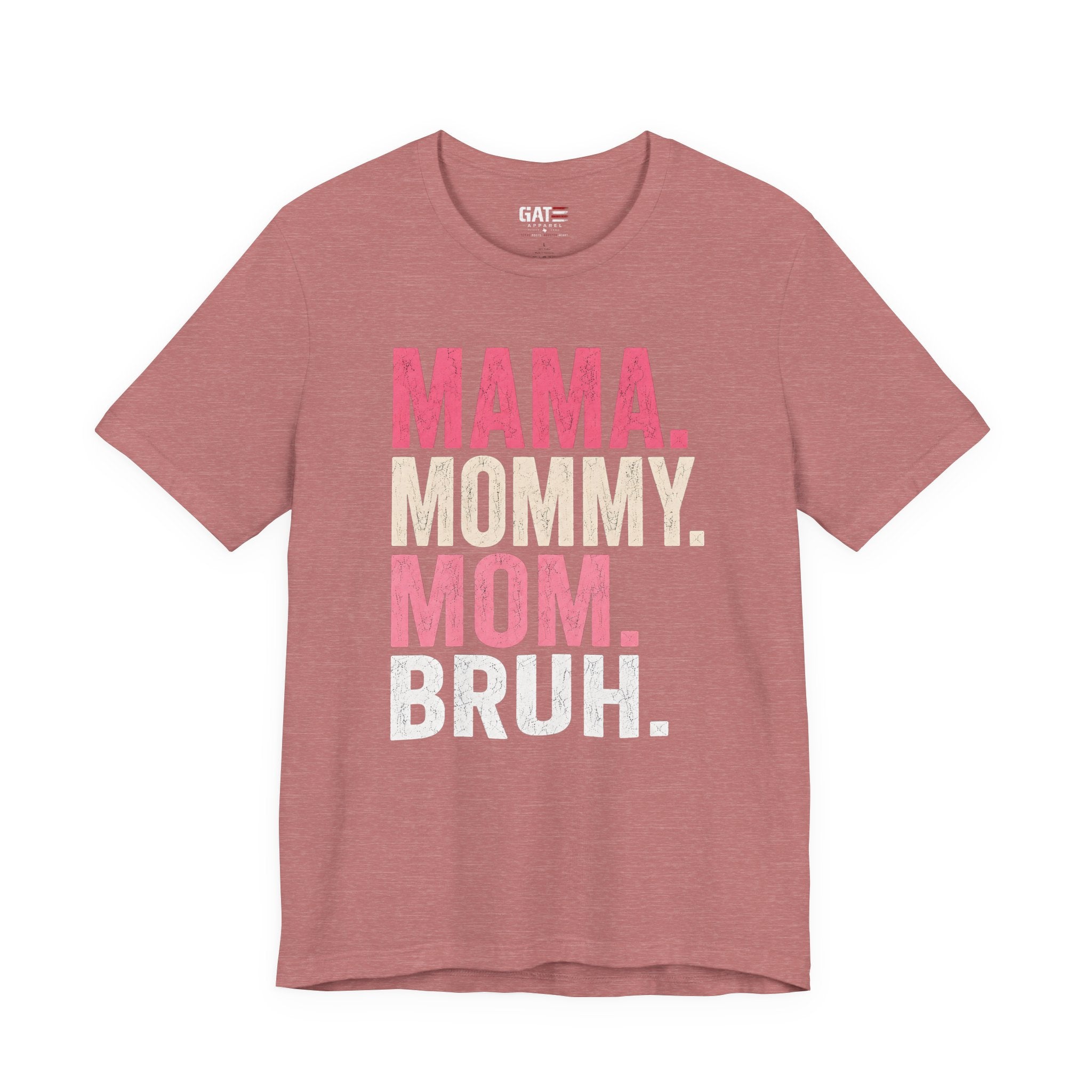 Mama Mommy Mom Bruh Shirt, Funny Mom Life Tee, Trendy Mother Graphic T Shirt, Gen Alpha Mom Gift, Cute Mother's Day Shirt