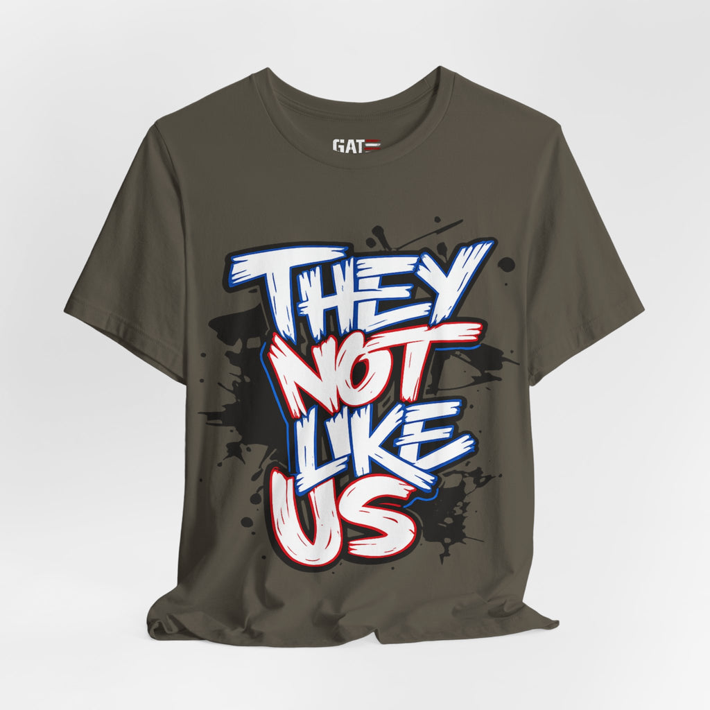 They Not Like Us Graffiti Tee