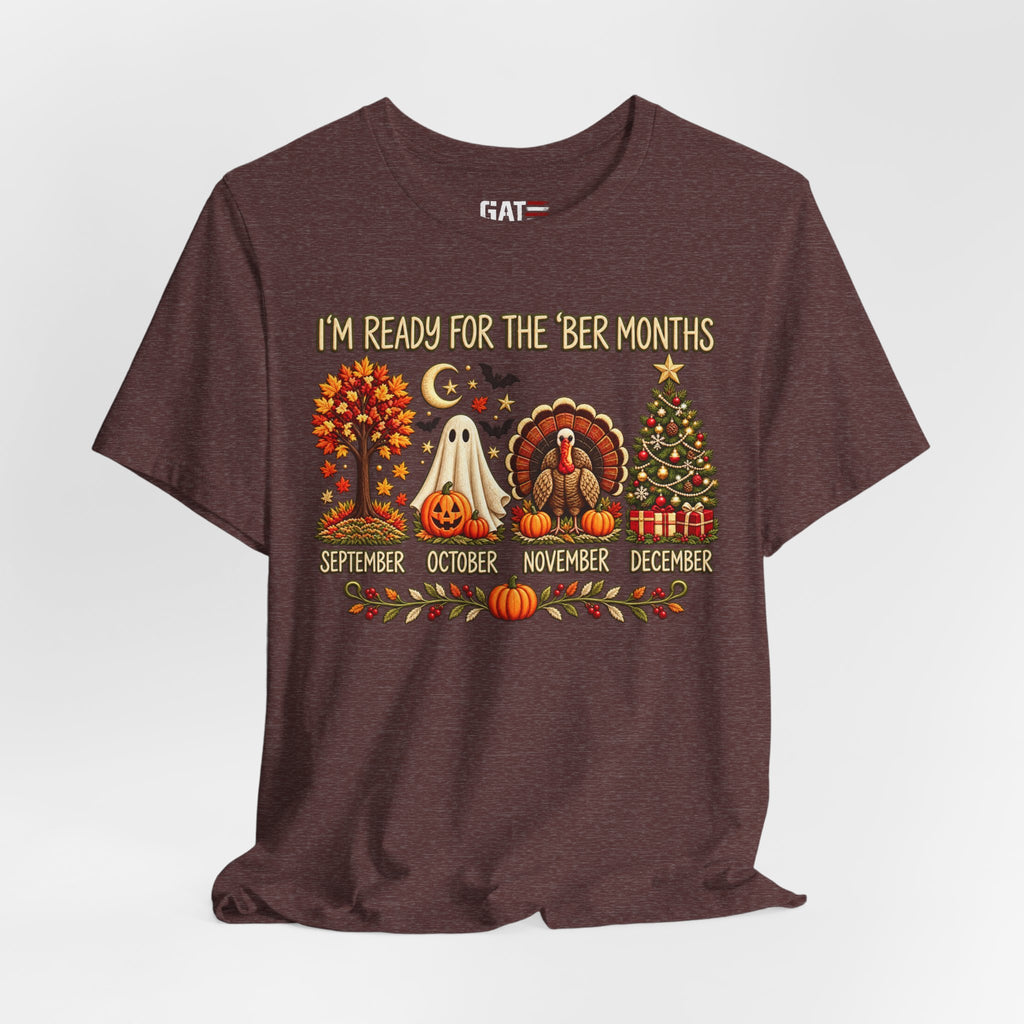 September to December Shirt | Fall Thanksgiving Christmas Tee