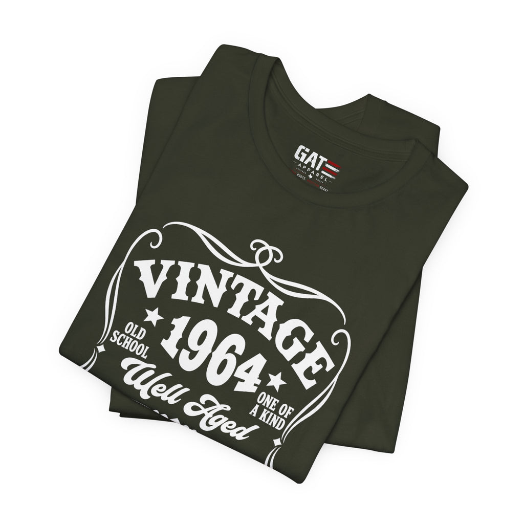 Personalized Birthday Shirt Vintage Well Aged T‑Shirt — Limited Edition Birthday Gift