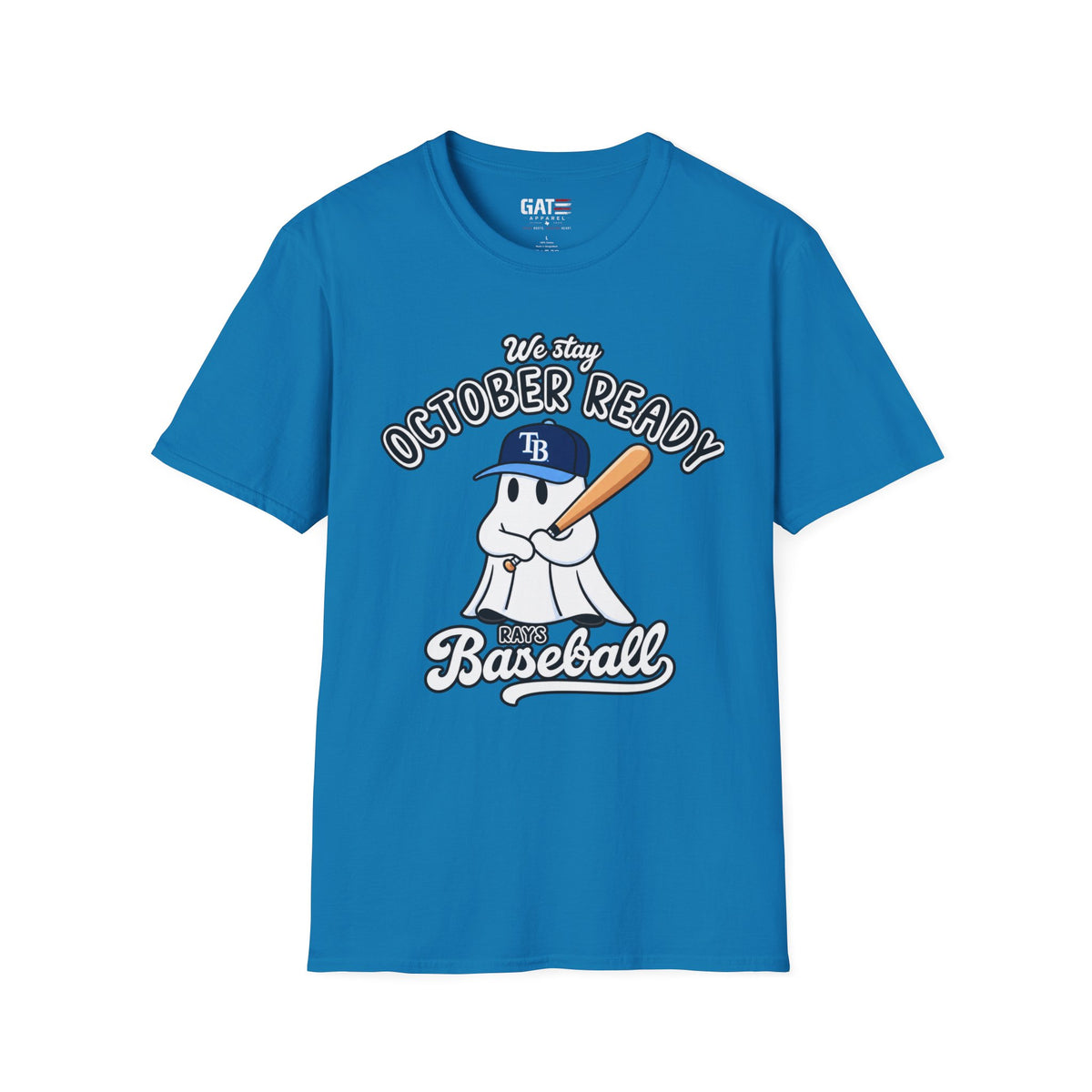 Tampa Bay October baseball T-shirt color mockup