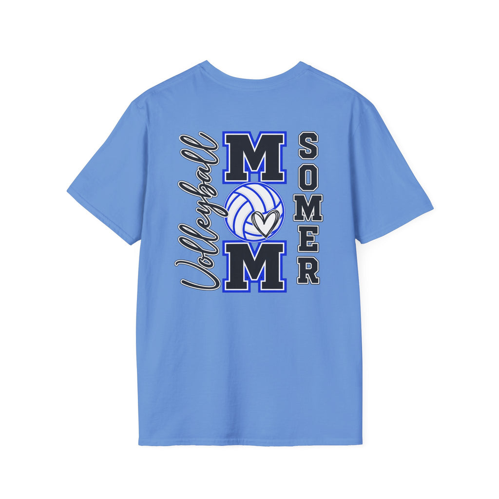 Volleyball Mom T‑Shirt – Custom Name