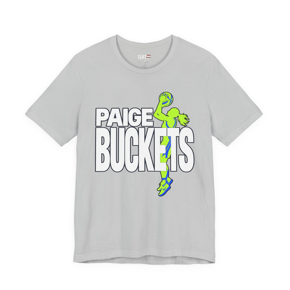 Paige Bueckers fan basketball tee mockup