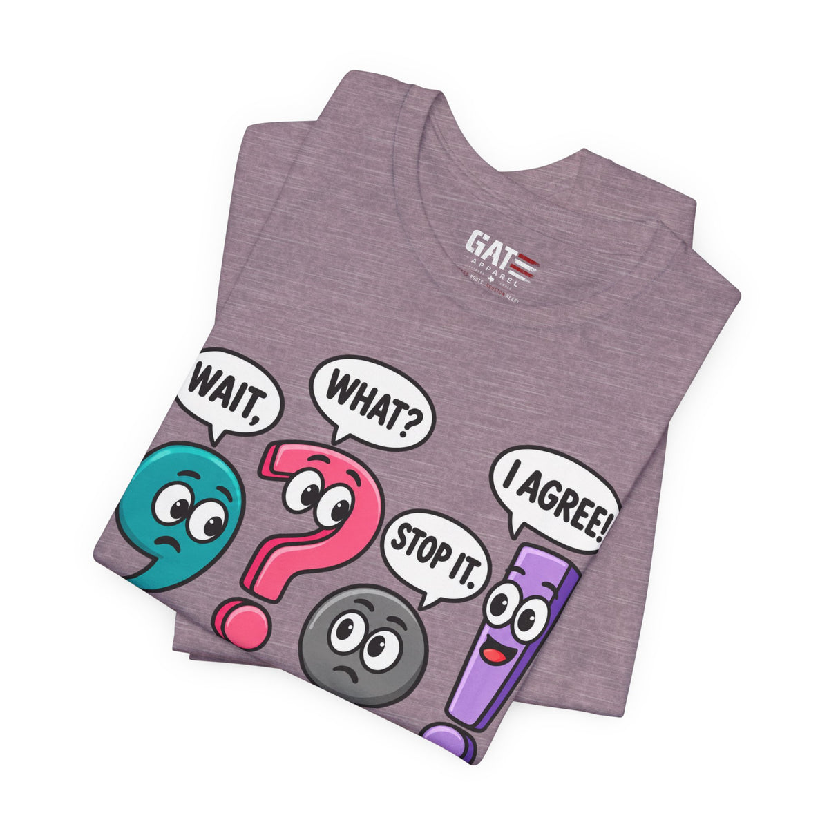 Punctuation Teacher Shirt | Funny Grammar Classroom Tee