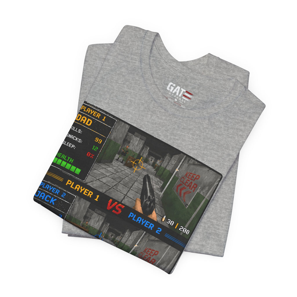 Personalized Gamer Shirt, Custom Gaming T Shirt, Retro Video Game Tee, Gamer Gift with Names, Old School Gaming Shirt, N64, Golden Eye
