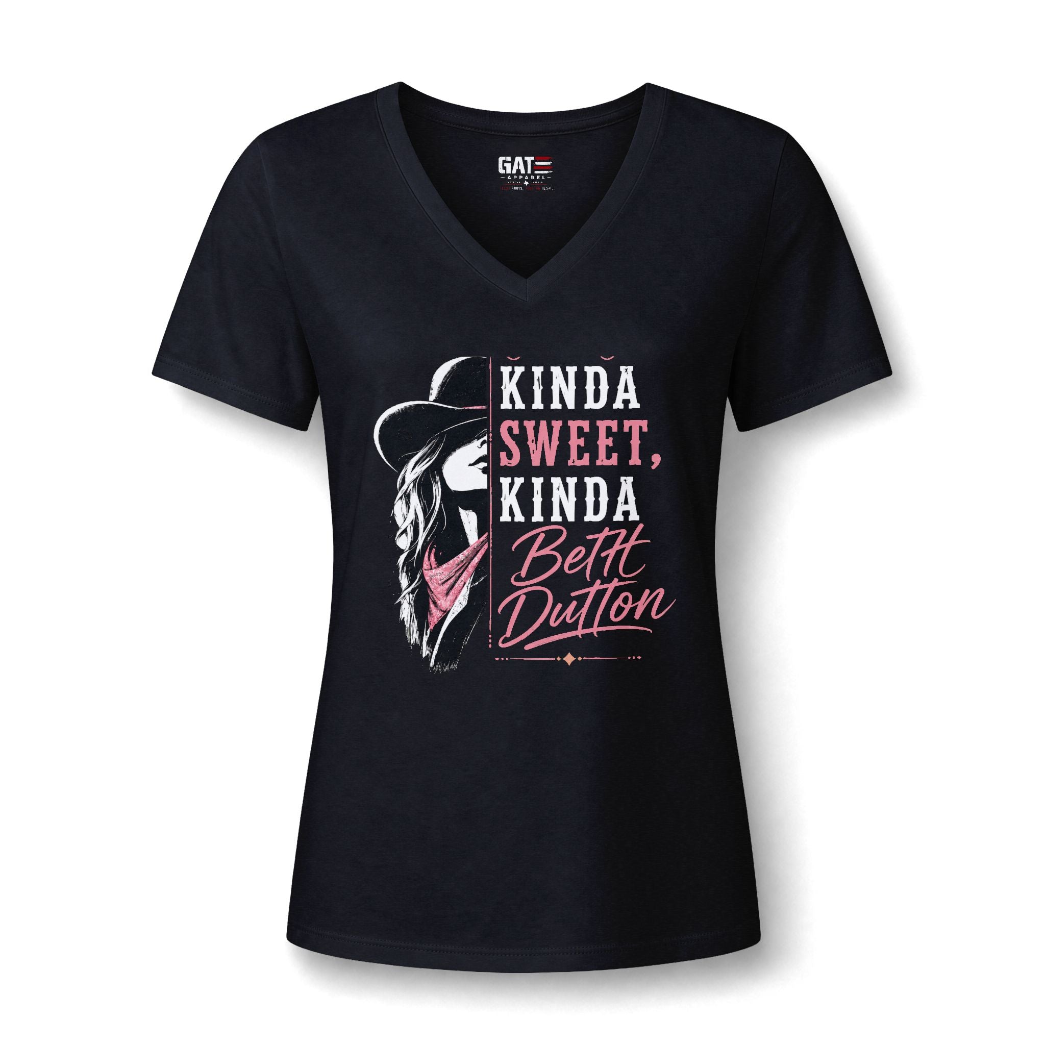 Beth Dutton Shirt Vneck|Western Cowgirl Shirt for Women, Country Girl Tee, Rodeo Shirt, Ranch Girl Gift, Cowboy Boots Tee, Western Graphic Tee