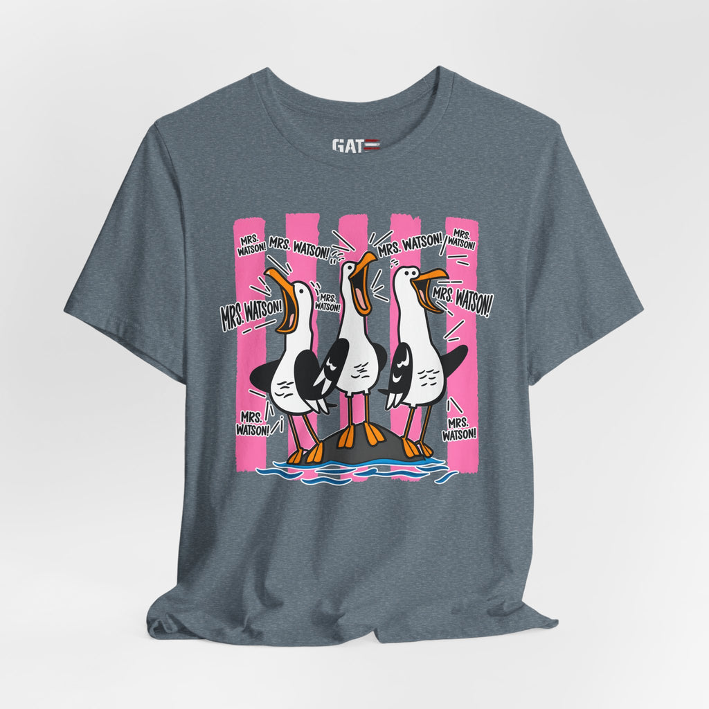 Mine Mine Mine Custom Teacher Shirt – Personalized Seagull Tee