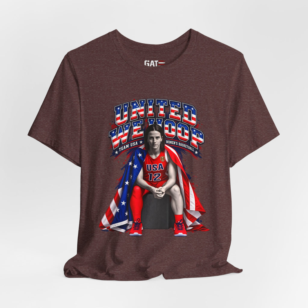 Caitlin Clark Team USA Shirt | WNBA Tee Style 2