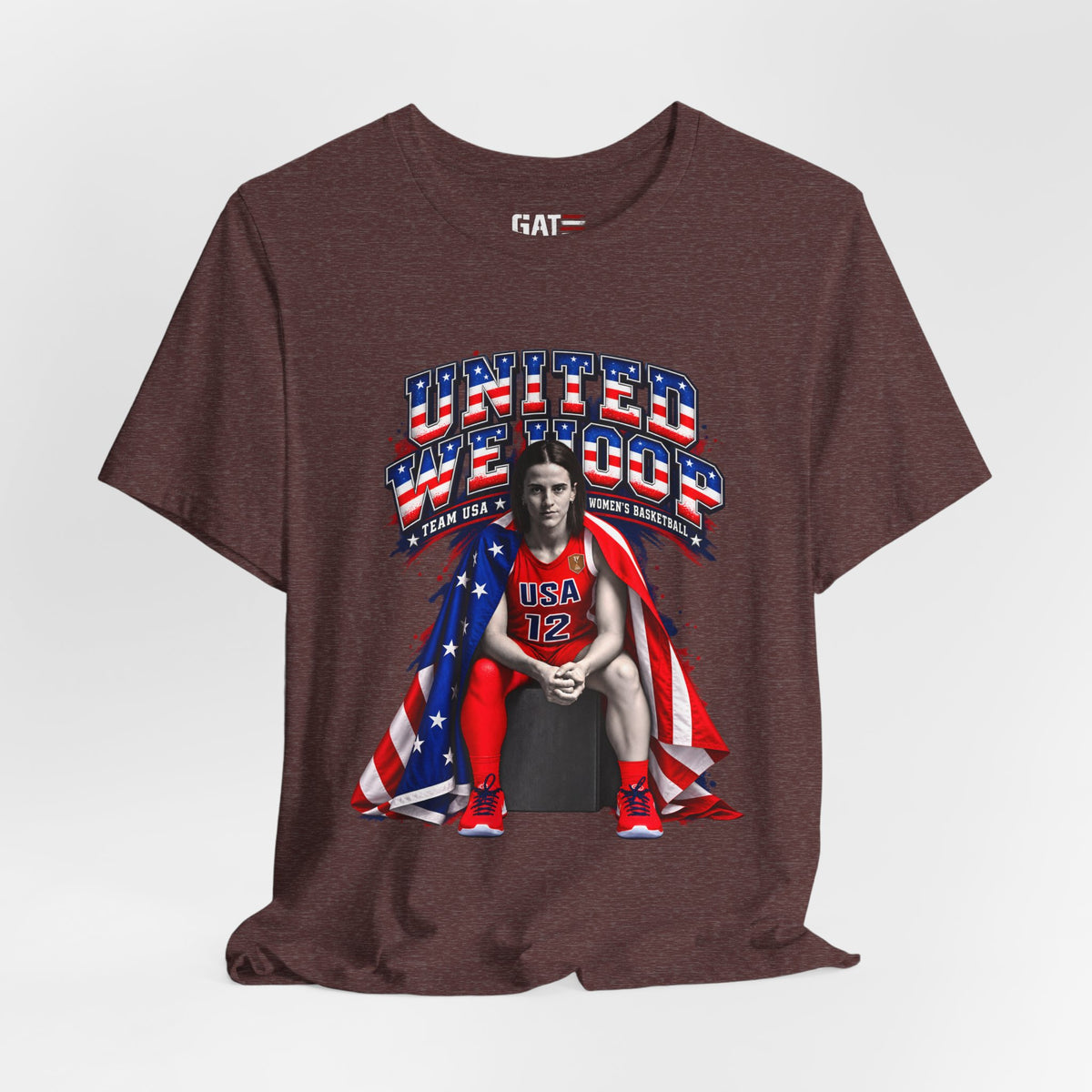 Caitlin Clark Team USA Shirt | WNBA Tee Style 2