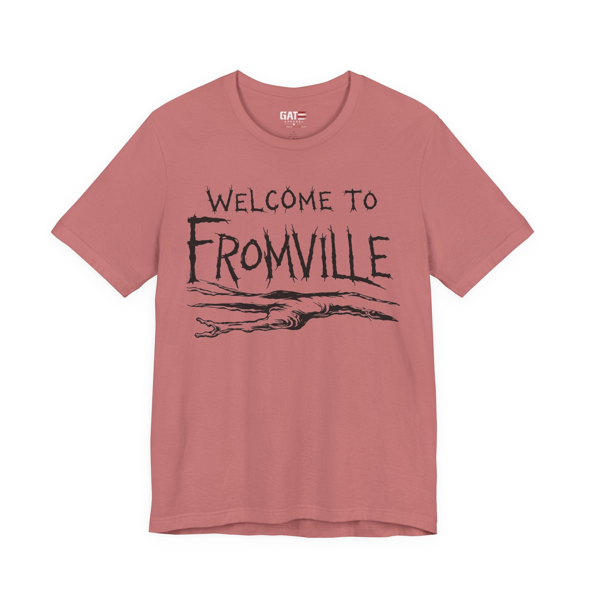Welcome to Fromville T-Shirt —  Horror Town Graphic Tee