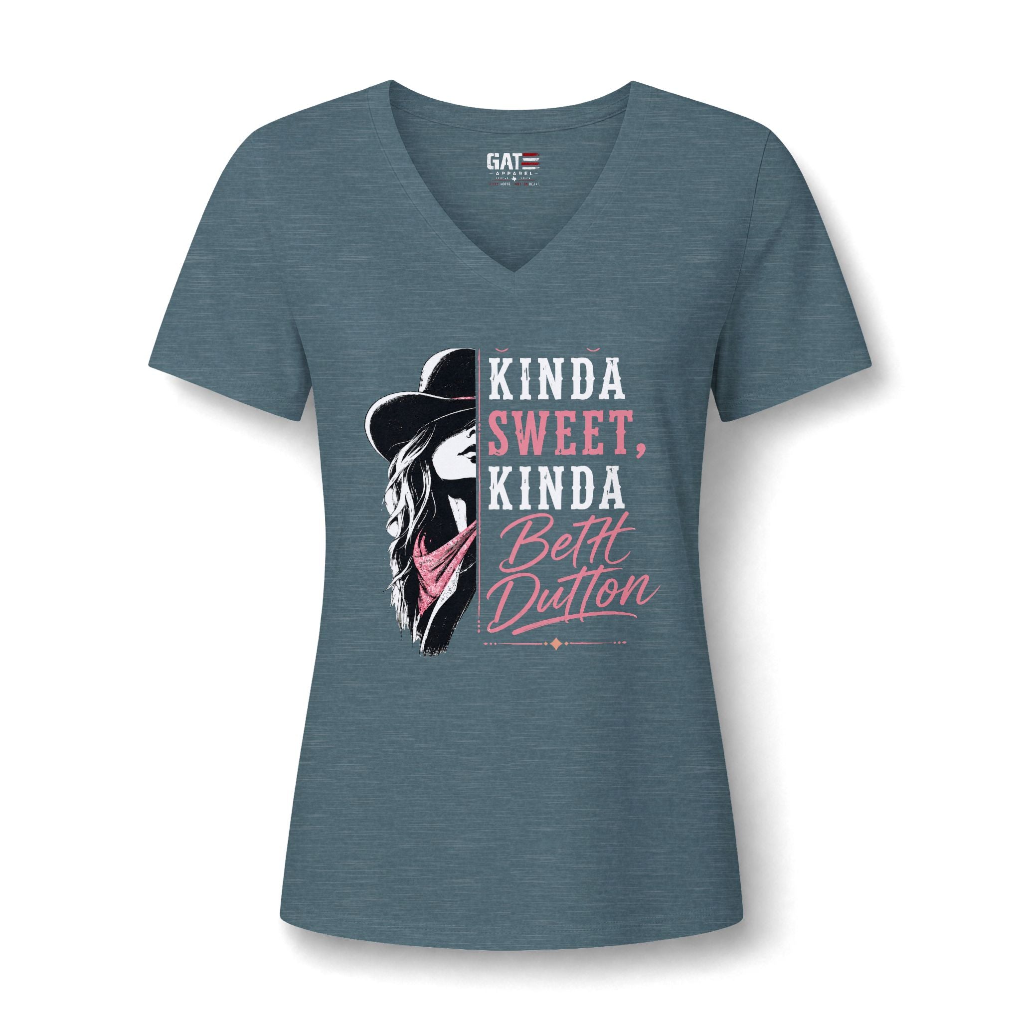 Beth Dutton Shirt Vneck|Western Cowgirl Shirt for Women, Country Girl Tee, Rodeo Shirt, Ranch Girl Gift, Cowboy Boots Tee, Western Graphic Tee
