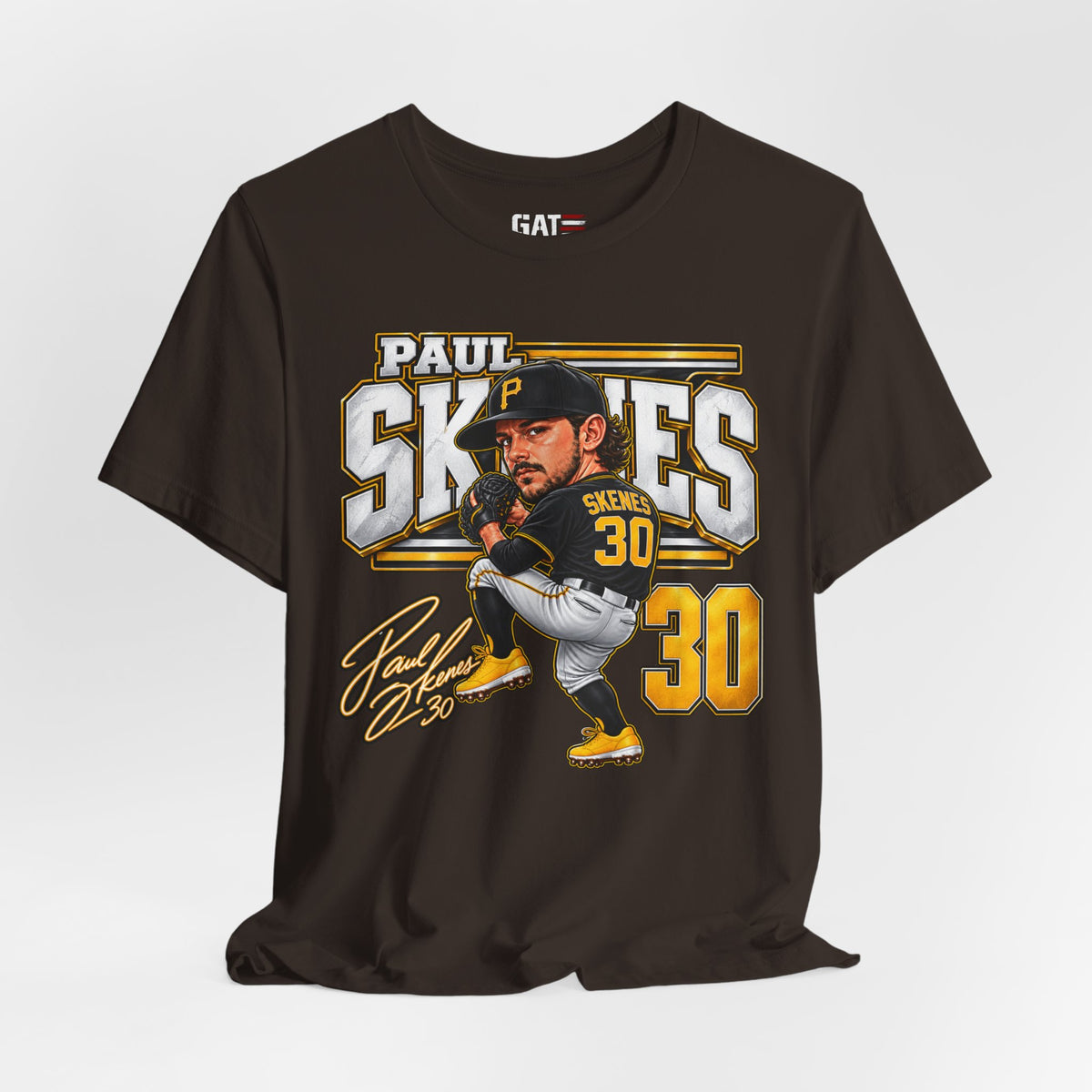 Paul Skenes Pittsburgh Pirates #1 Baseball Tee