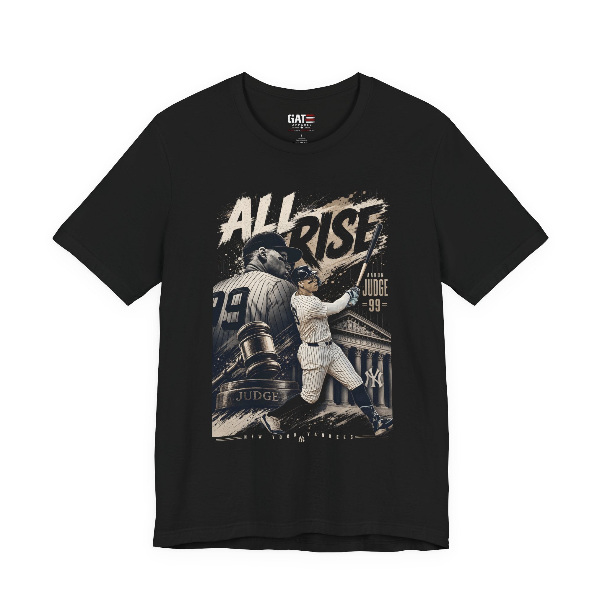 Aaron Judge All Rise Shirt, New York Baseball Graphic Tee, Vintage Yankees Fan Shirt, Home Run King Sports Gift