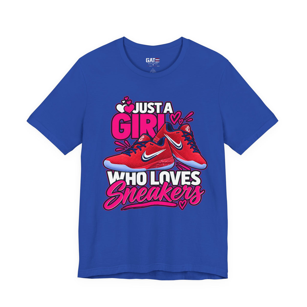 Caitlin Clark Caitlin 1s Just a Girl Sneaker Shirt | Style 2