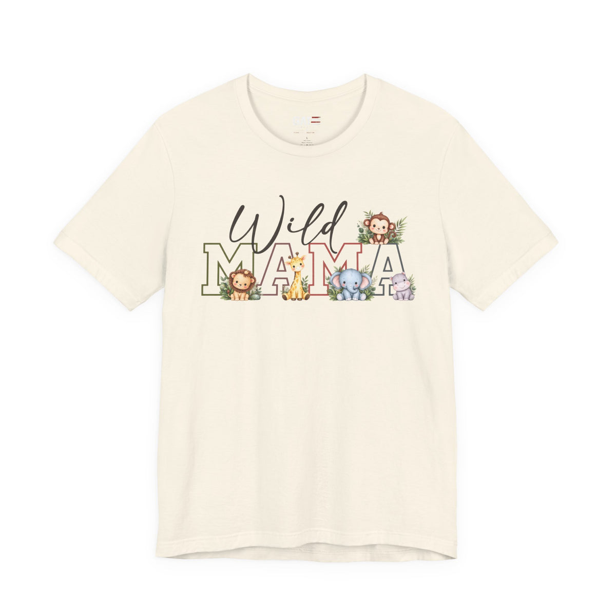 Wild Mama Tee — Cute Jungle Animal Mom Shirt - product image 1