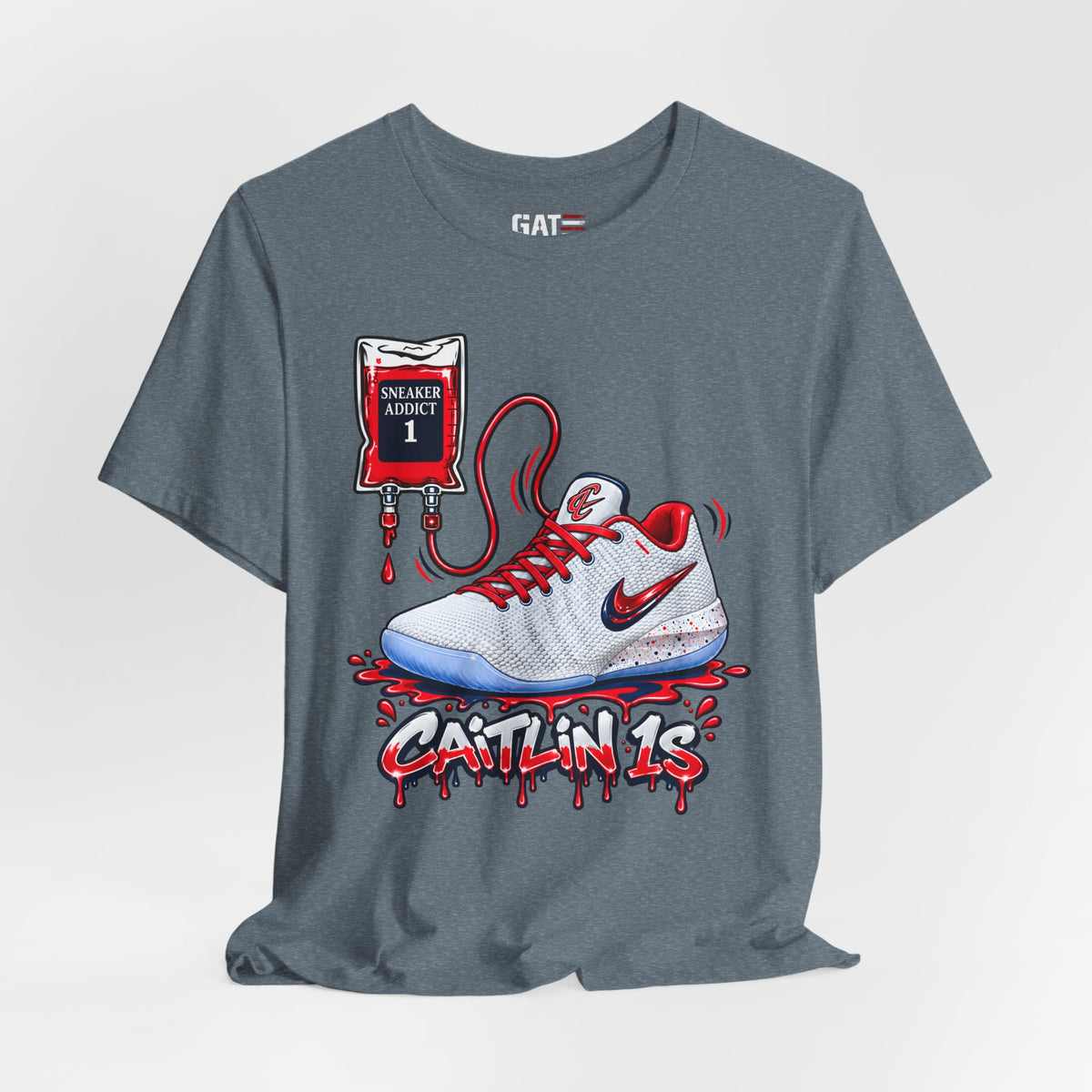 Caitlin Clark Caitlin 1s Addict Whites Sneaker Shirt