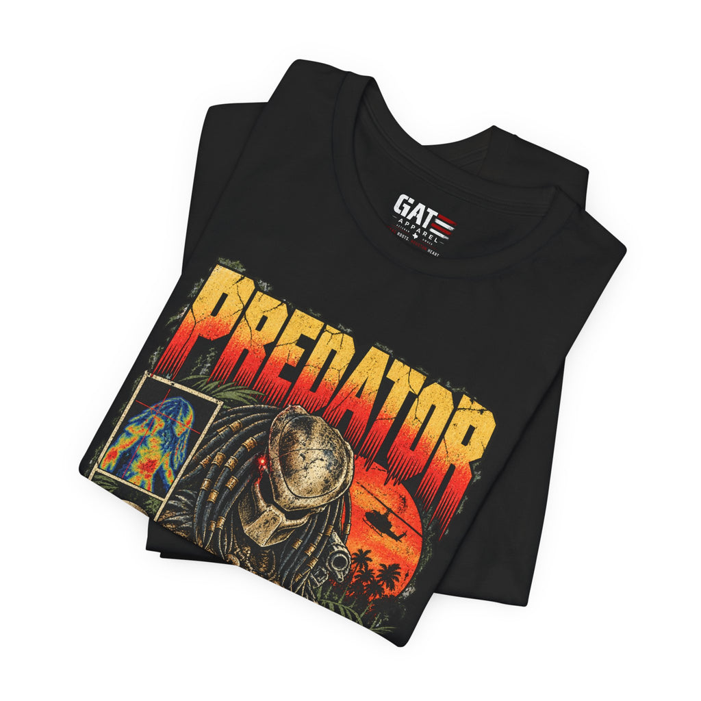 Predator Movie Shirt | Retro Sci-Fi Horror Graphic Tee