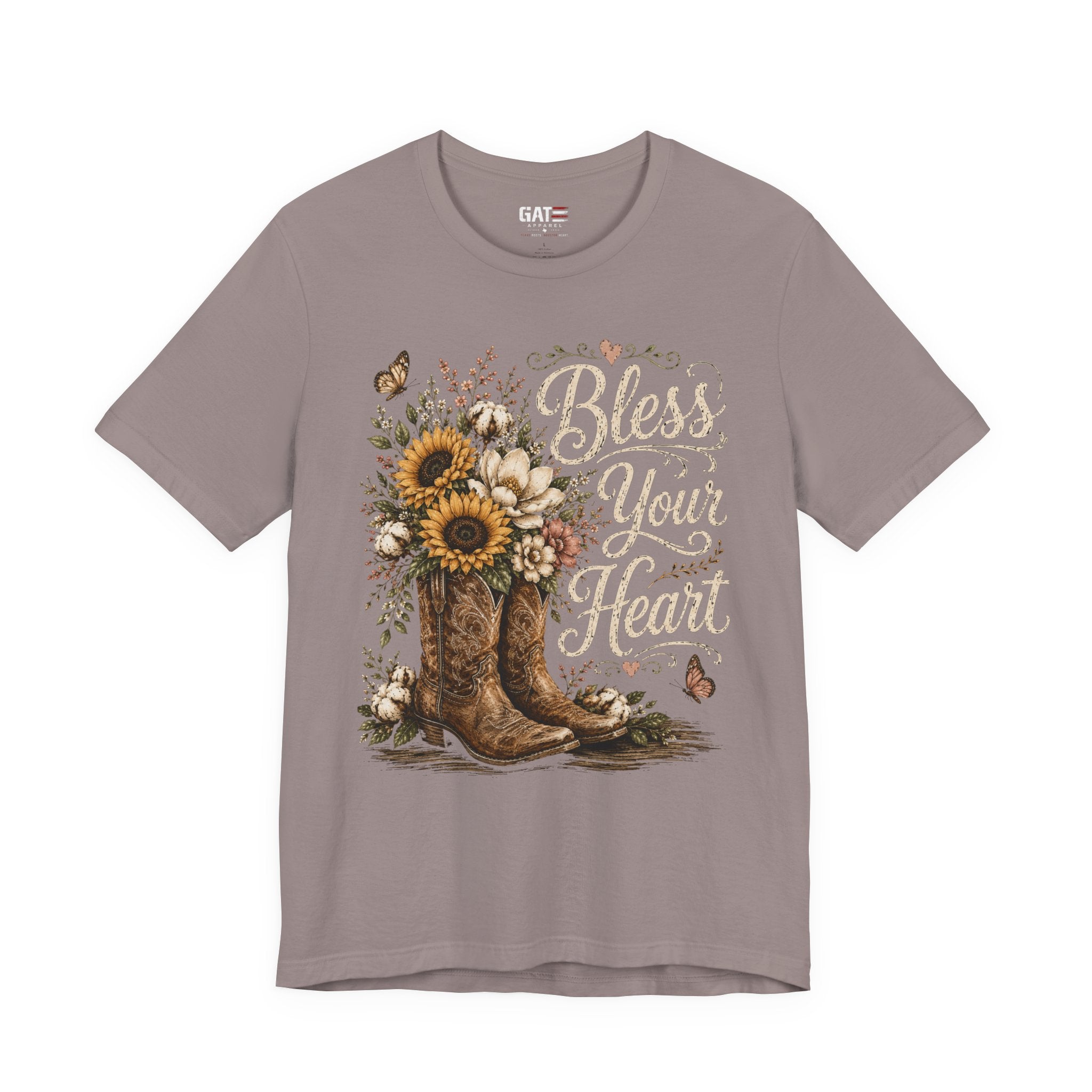 Funny Southern Shirt, Bless Your Heart Tee, Southern Humor Graphic Tee, Magnolia Floral Shirt, Country Girl Gift, Farmhouse Style Tee