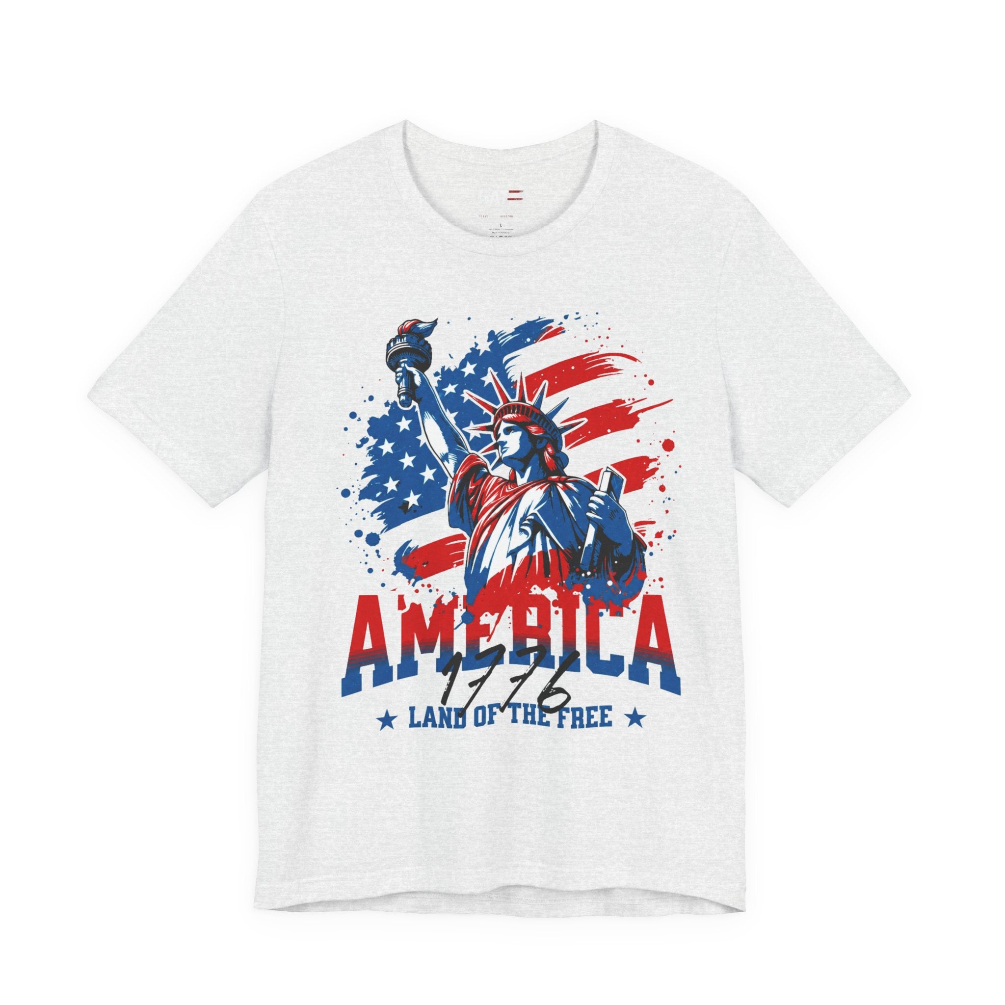 America Statue of Liberty T-Shirt – Land of the Free Patriotic Tee