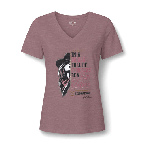 Be a Beth Dutton Yellowstone Women's V-Neck Shirt