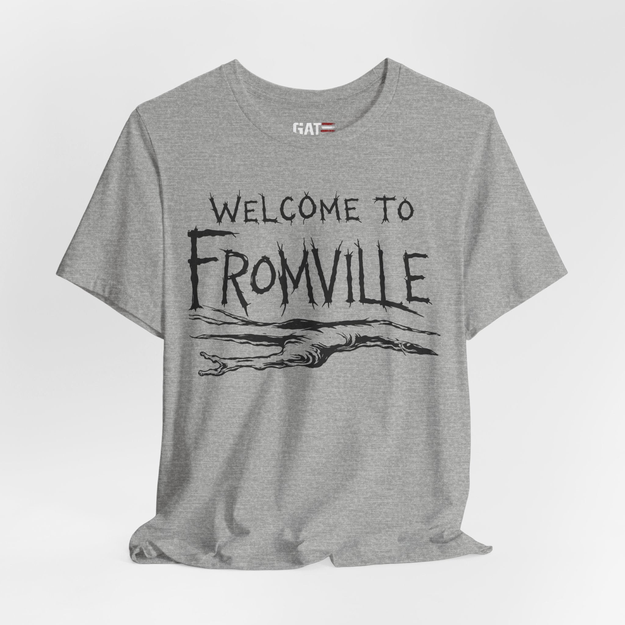 Welcome to Fromville T-Shirt —  Horror Town Graphic Tee