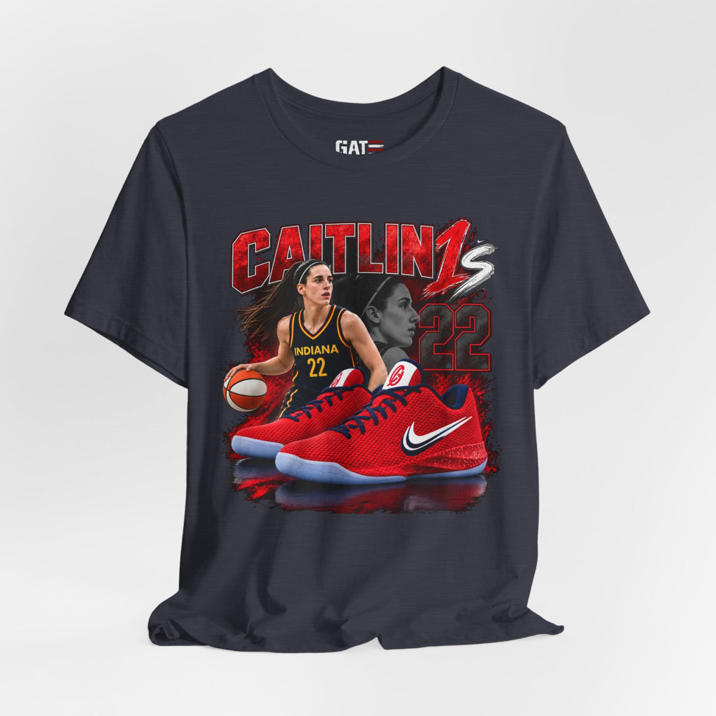 Caitlin Clark Caitlin 1s USA Reds Sneaker Shirt