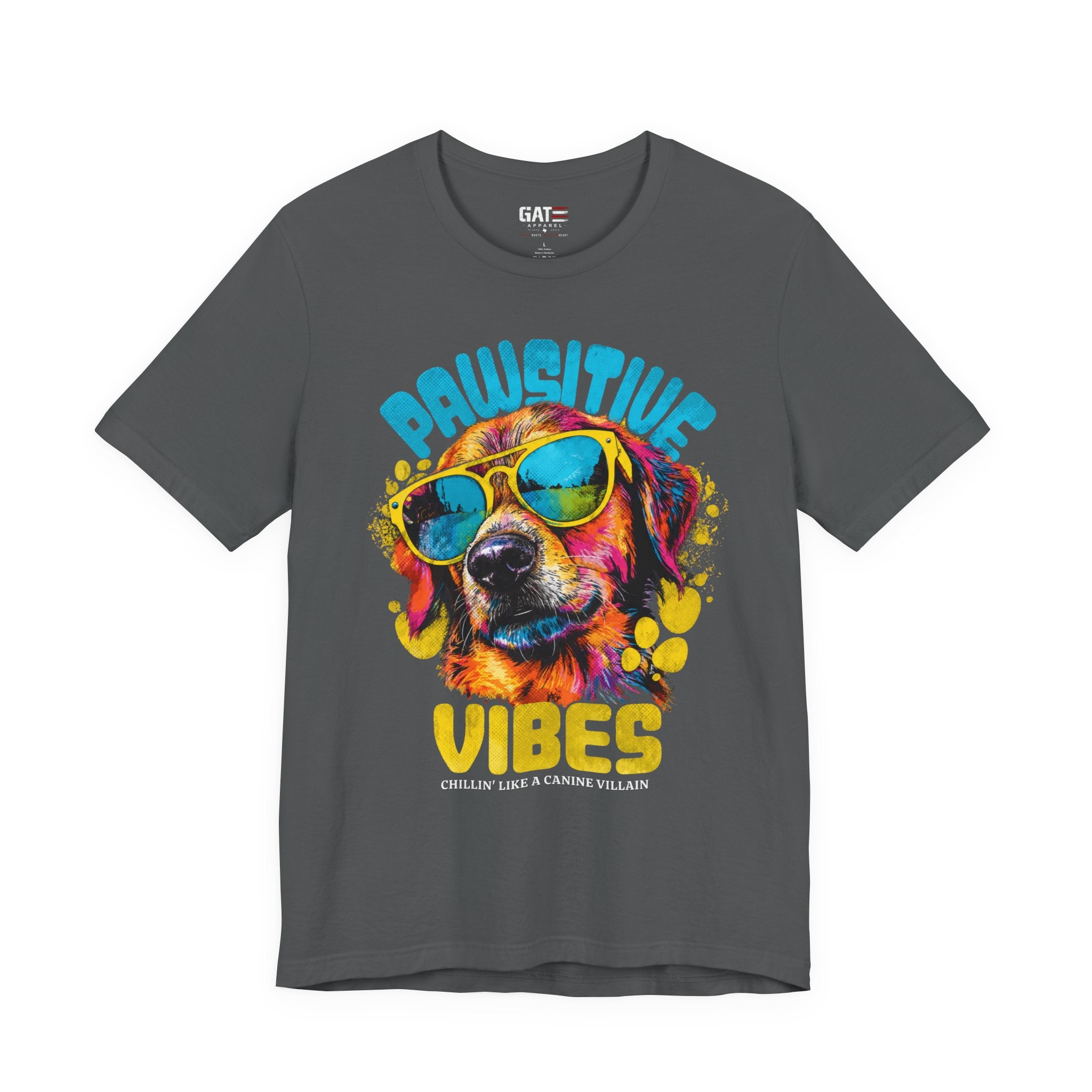 Pawesome Vibes Dog T-Shirt
