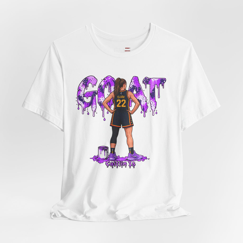 Caitlin Clark Caitlin 1s GOAT Purple Fade Sneaker Shirt