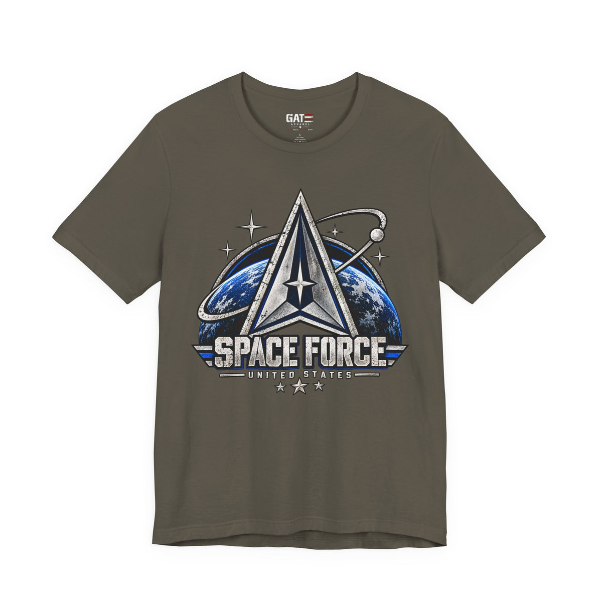 Space Force Graphic Tee — Retro Space Logo T‑Shirt