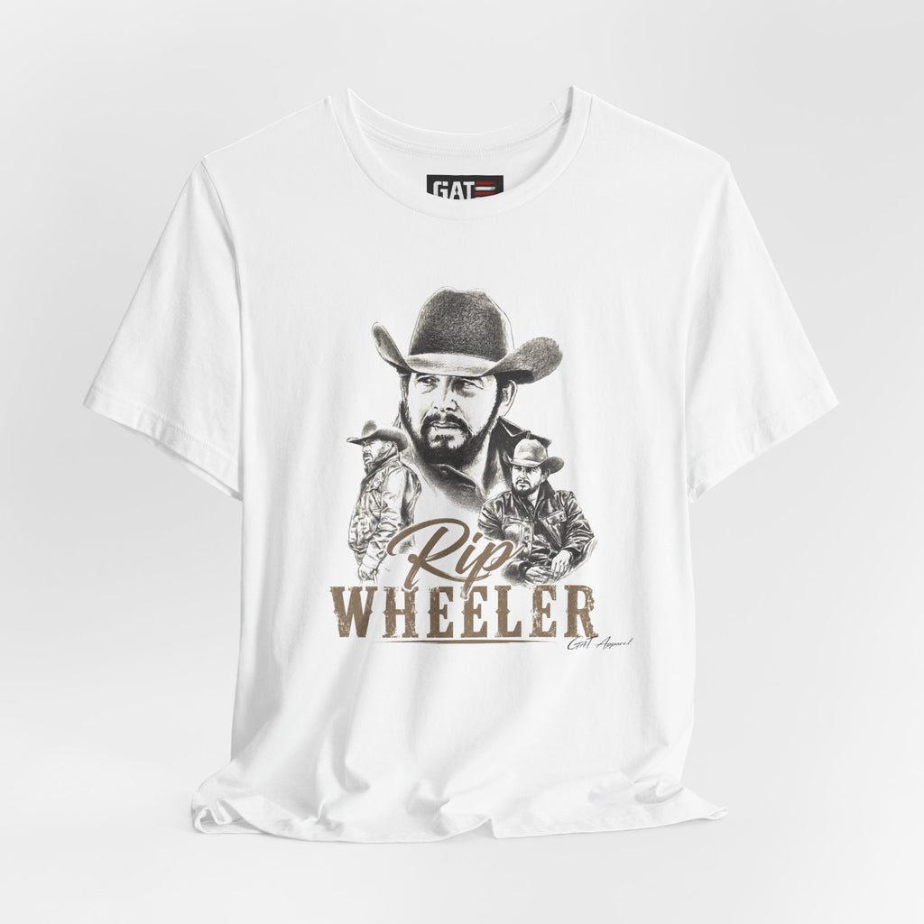 Get Ripped Yellowstone Inspired Cowboy Graphic Tee | Dutton Ranch Shirt