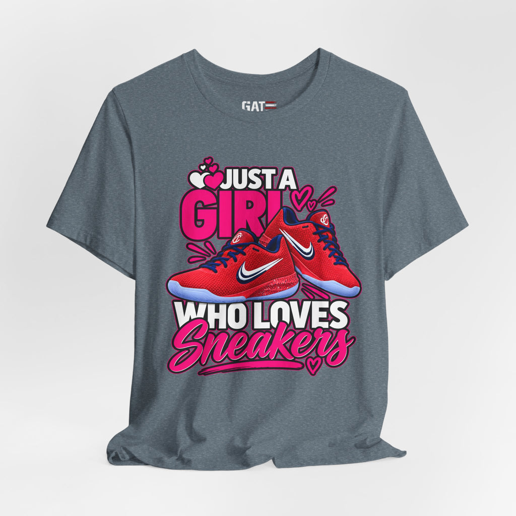 Caitlin Clark Caitlin 1s Just a Girl Sneaker Shirt | Style 2