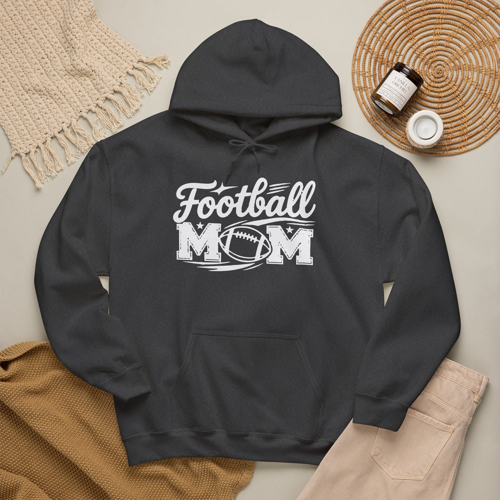 Football Mom Personalized Comfort Hoodie Custom Player Name Number Game Day Tee