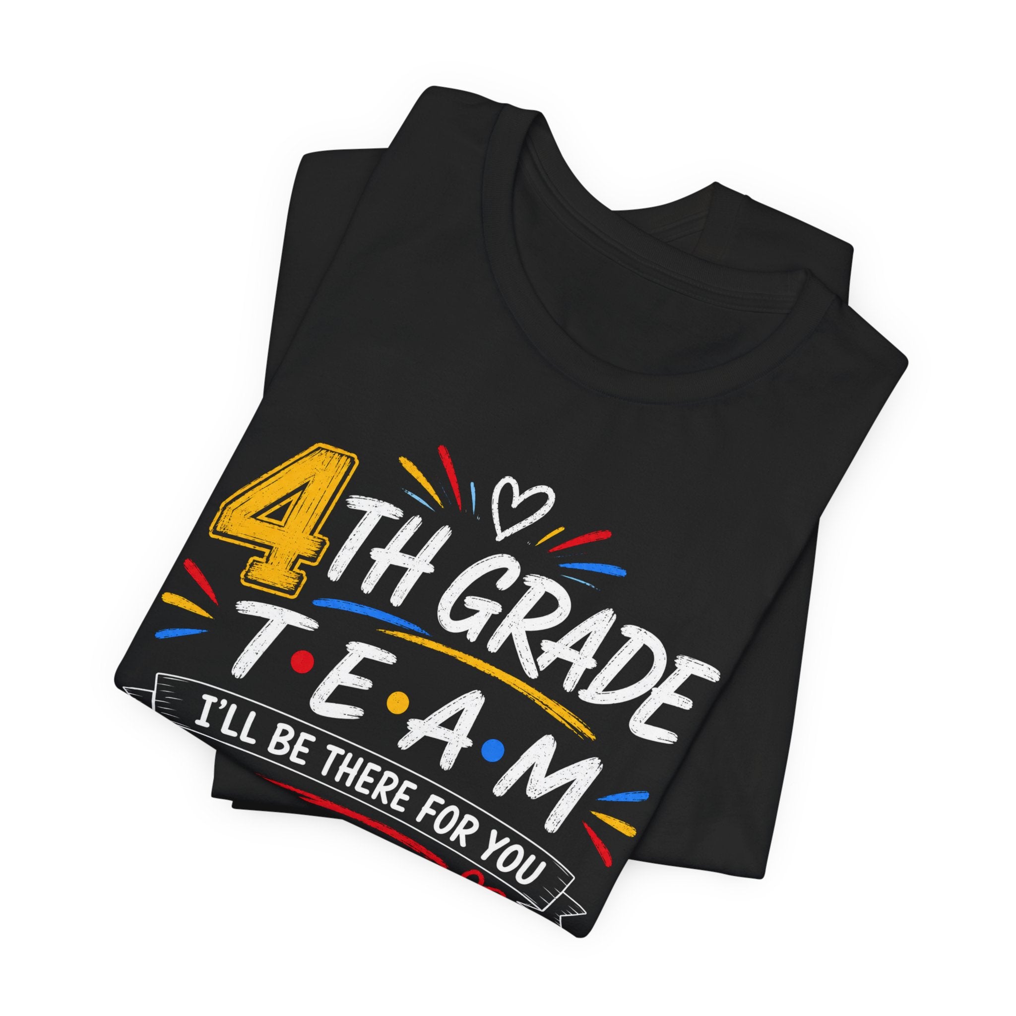 4th Grade Team Tee, Teacher Squad Shirt, Color Dot Inspired Teacher Shirt, Grade Level Team Gift, School Staff Apparel, Friends Theme
