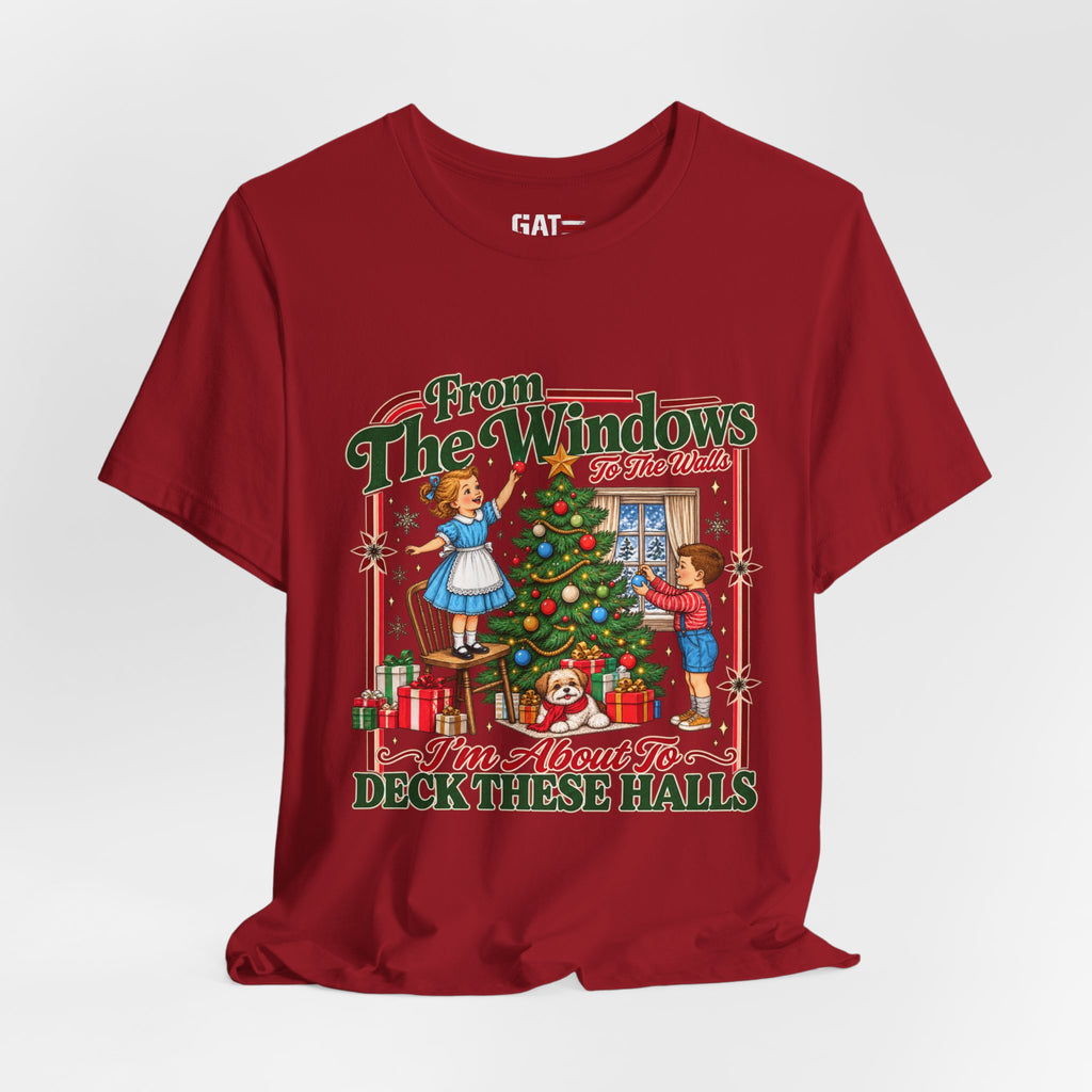 Deck These Halls Christmas Shirt | Funny Holiday Tee