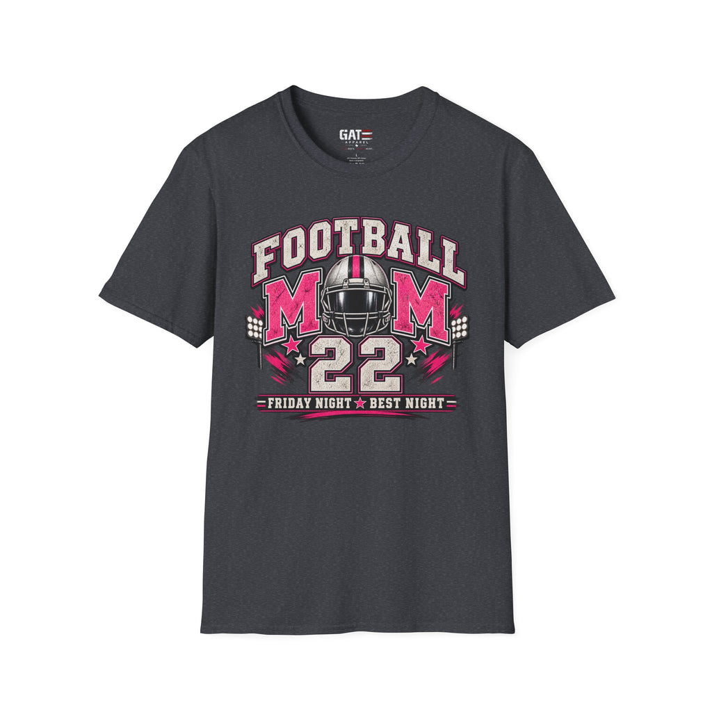 Football Mom Personalized Shirt Custom Player Name Number Game Day Tee