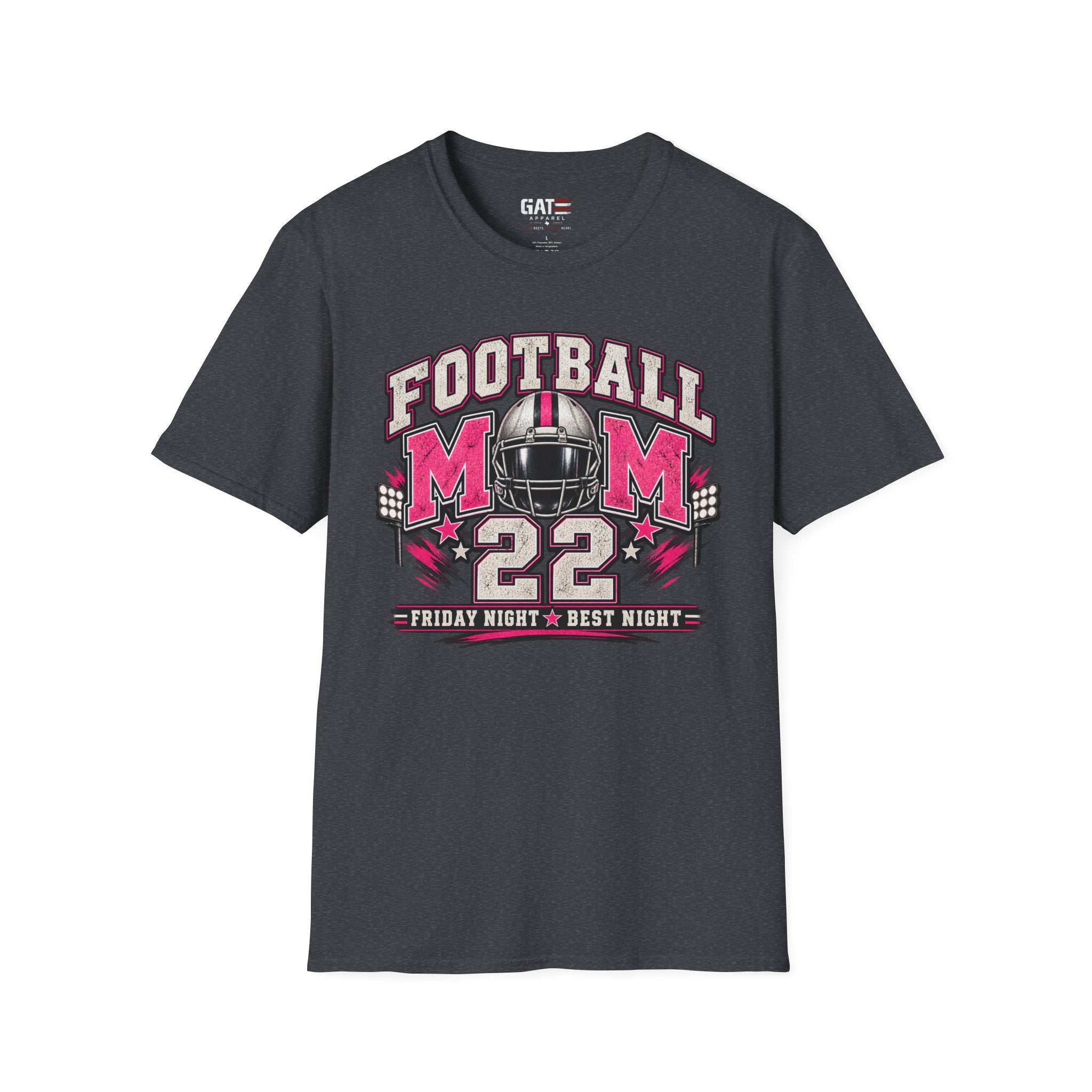 Football Mom Personalized Shirt Custom Player Name Number Game Day Tee
