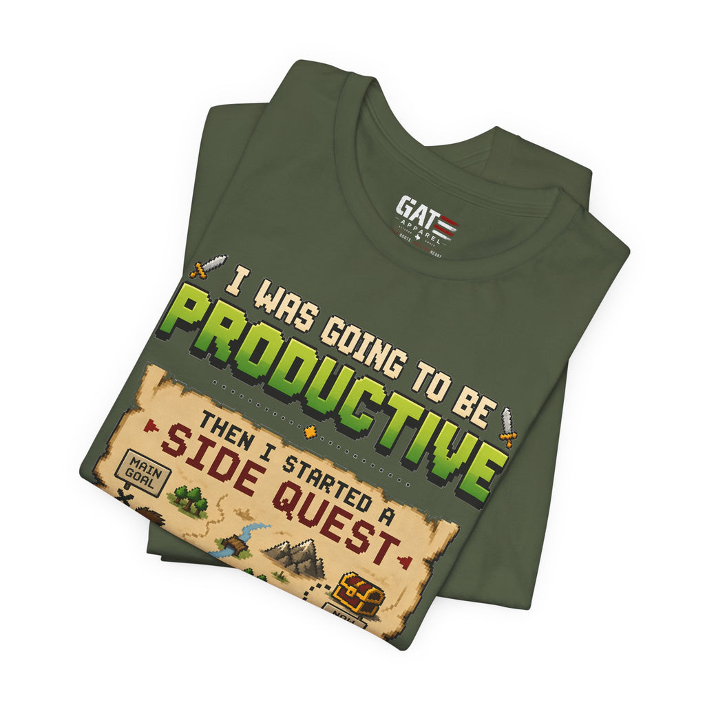 Side Quest Shirt | Retro Gaming Tee