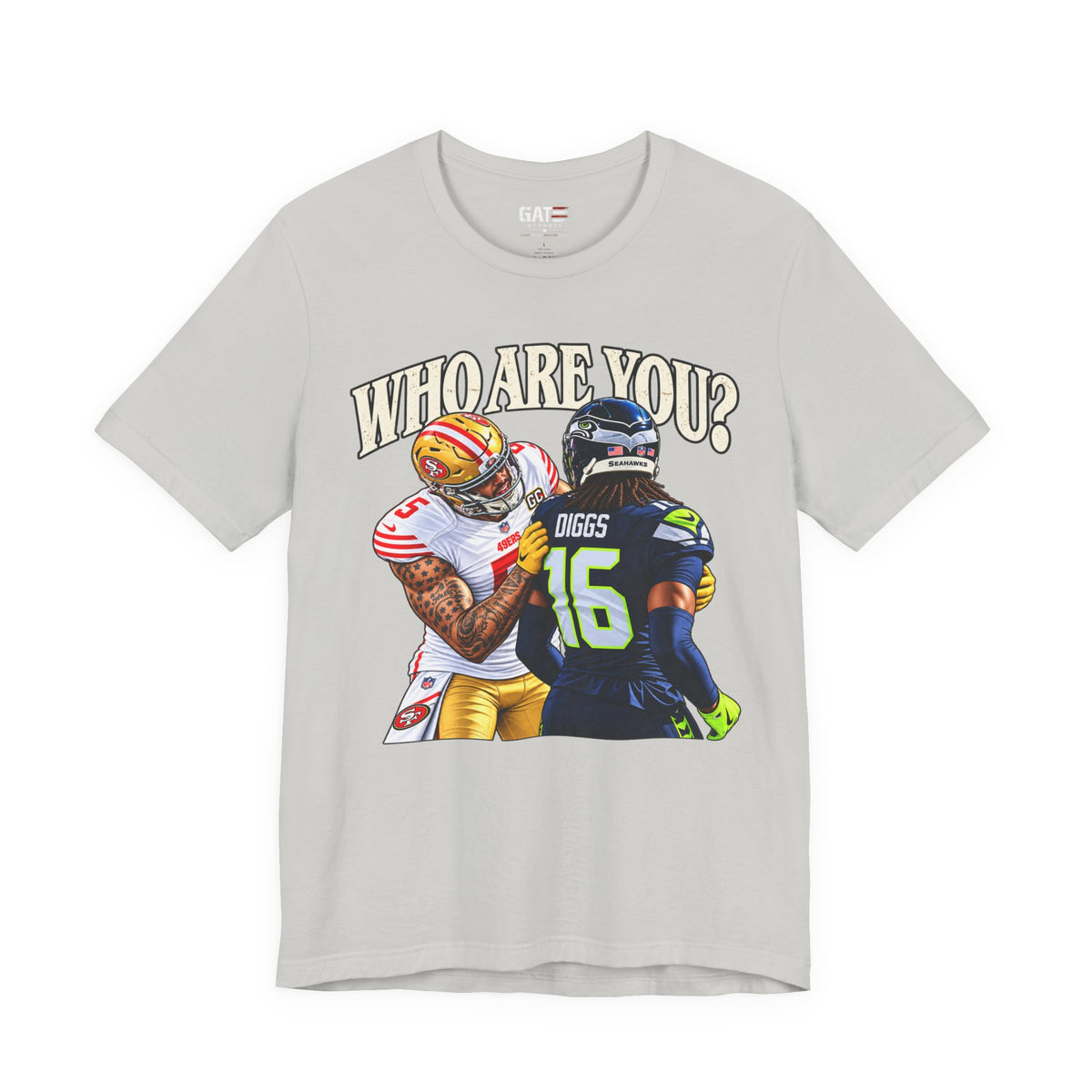 San Francisco 49ers Mike Evans Who Are You? Football T-Shirt
