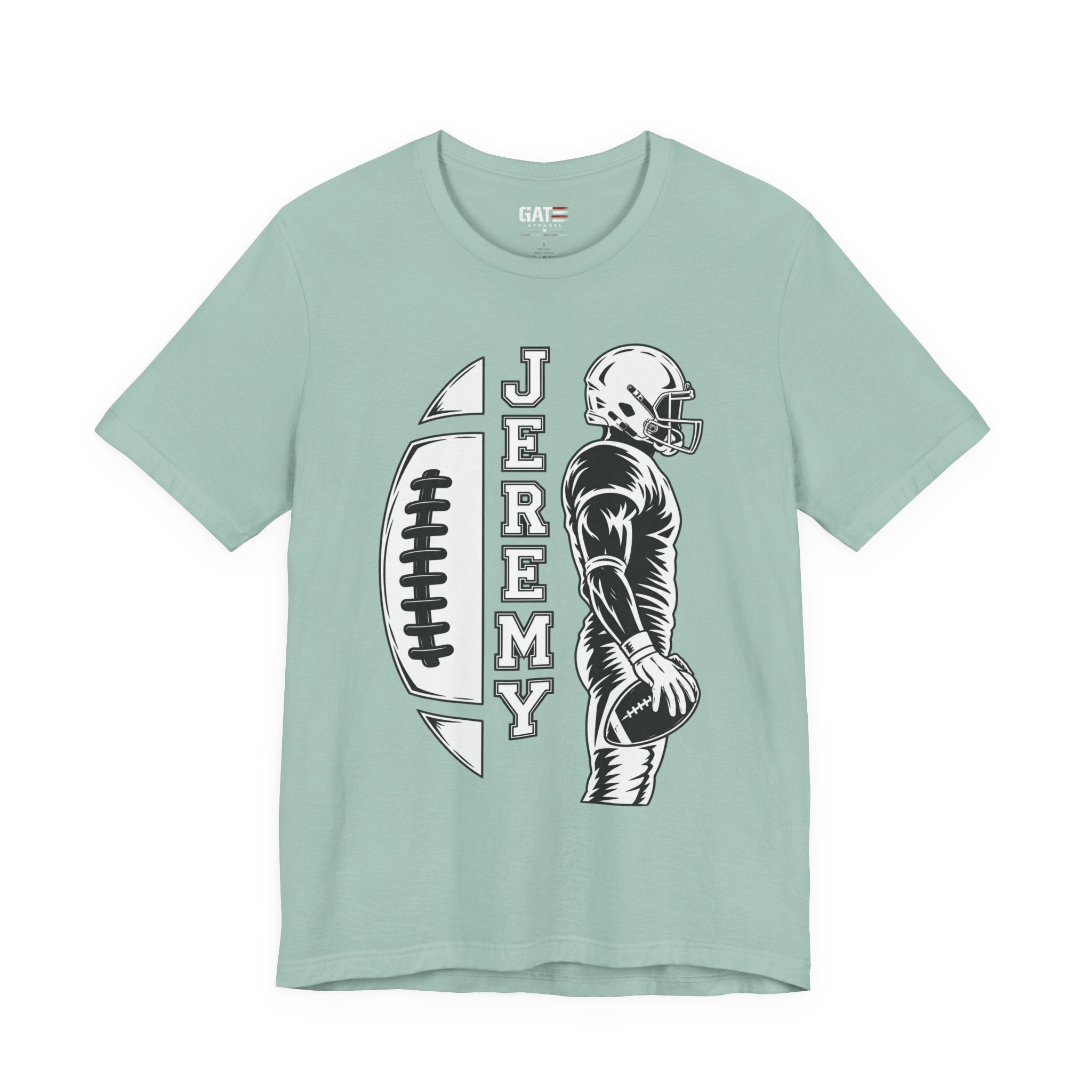 Football Mom Personalized Shirt Custom Player Name Number Game Day Tee