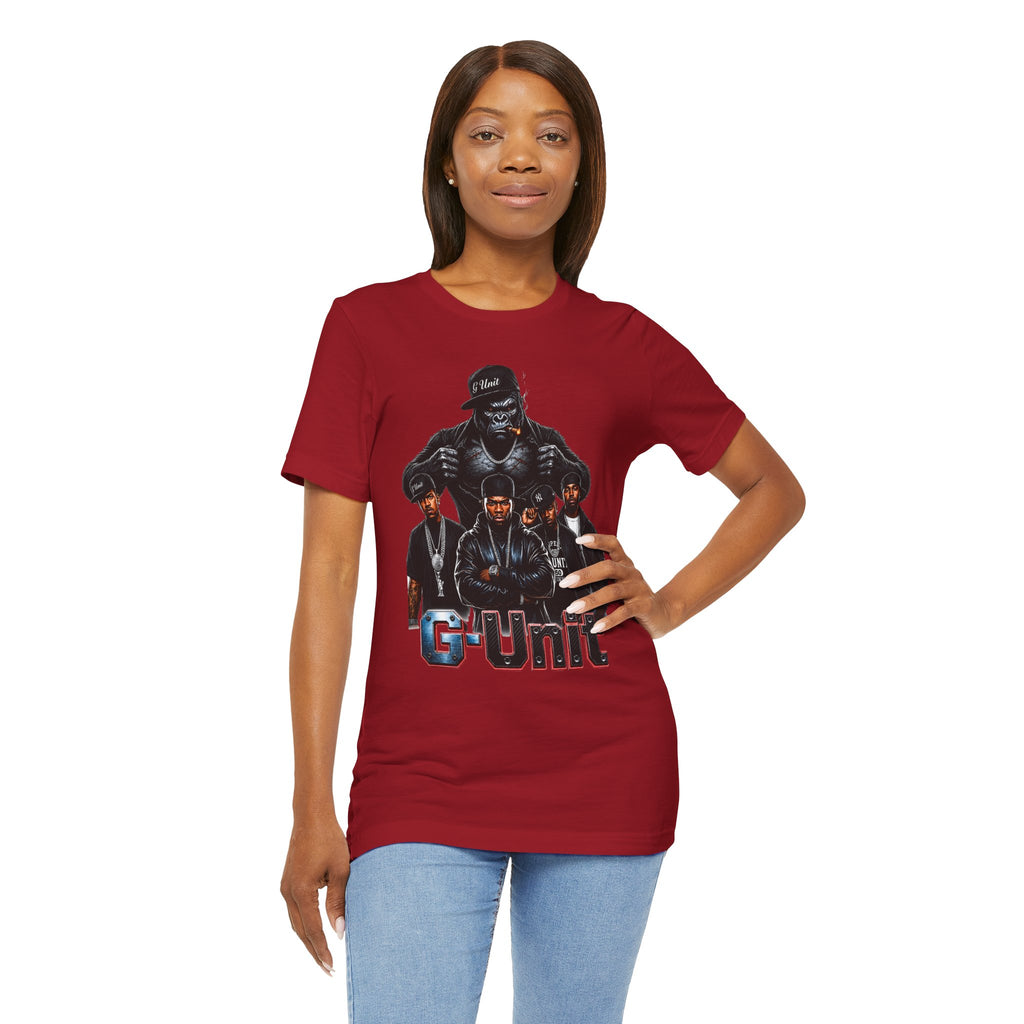 G-Unit Retro Rap Group Tee — Vintage Hip-Hop Graphic T-Shirt