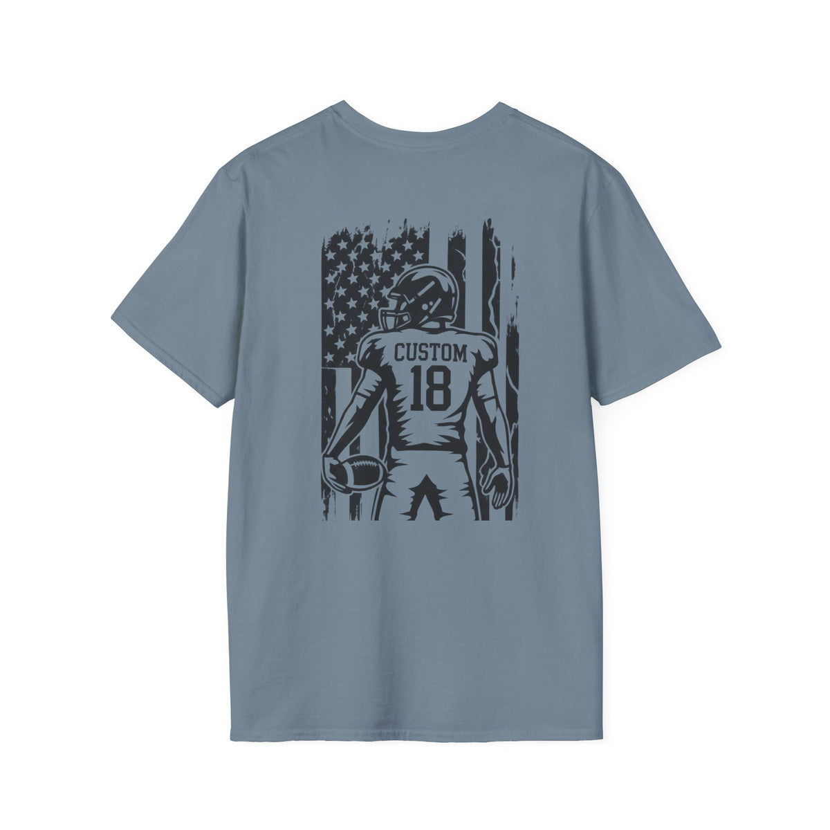 Personalized Football Mom Player Shirt | Custom Name & Number