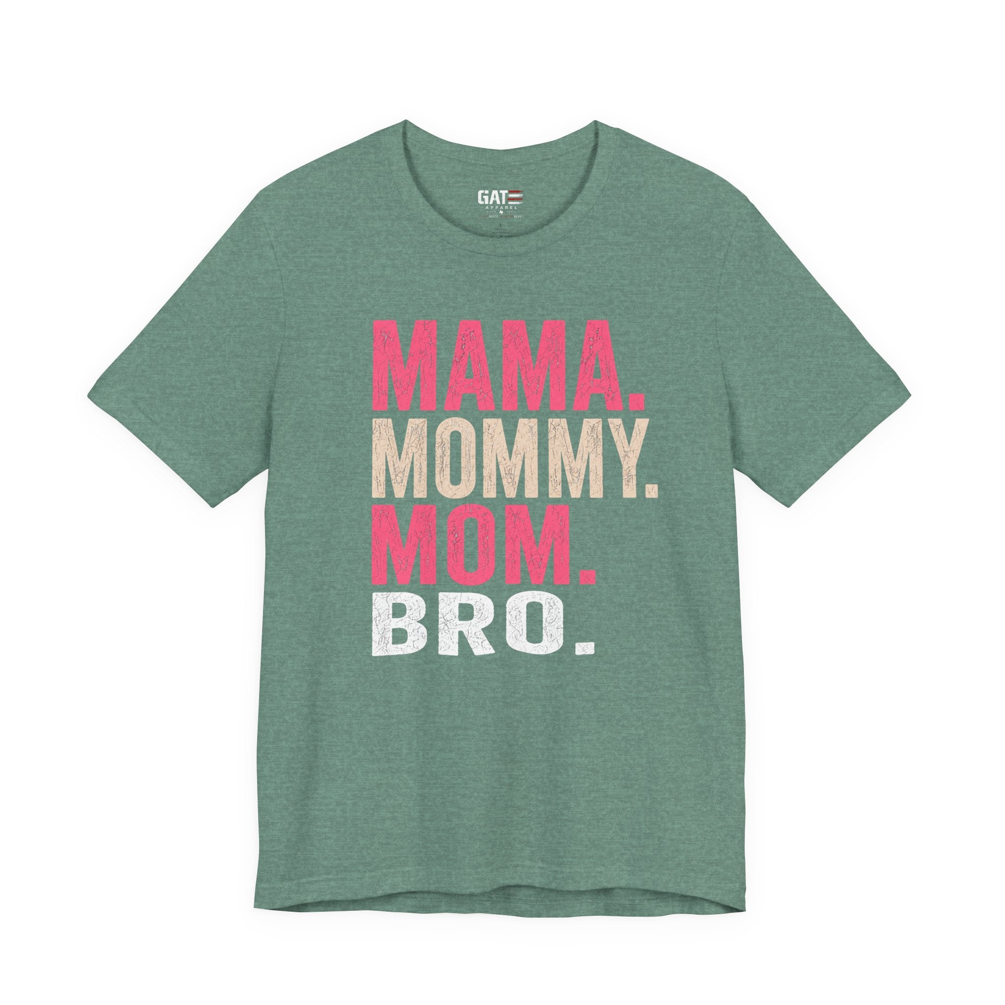 Mama Mommy Mom Bro Shirt, Funny Mom Life Tee, Trendy Mother Graphic T Shirt, Gen Alpha Mom Gift, Cute Mother's Day Shirt