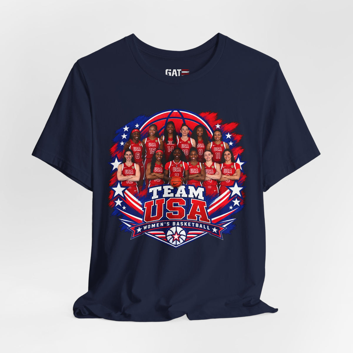Team USA Women's Basketball Shirt | FIBA Tee 2026 Design 2