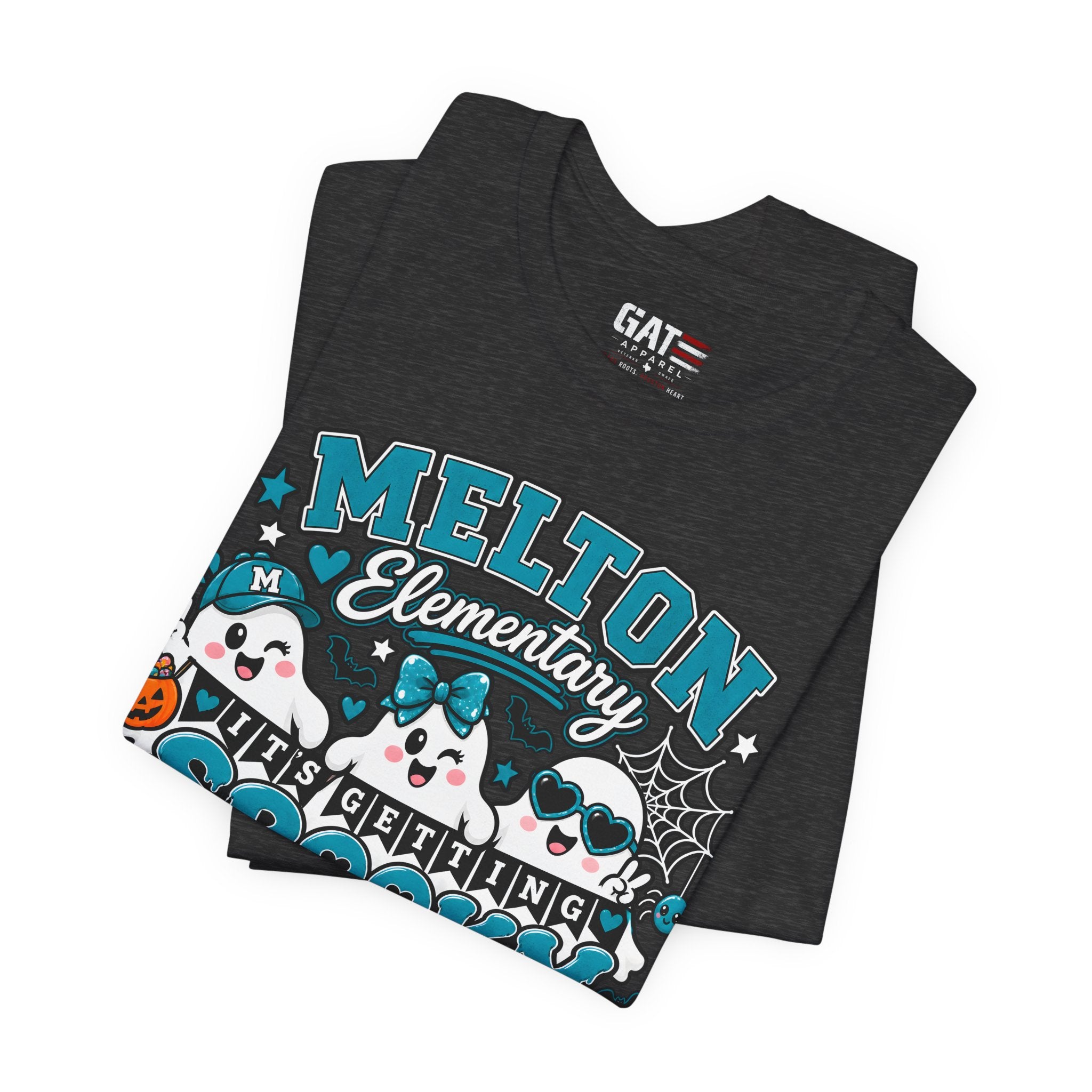Melton Elementary Spooky Kindergarten Halloween T-Shirt