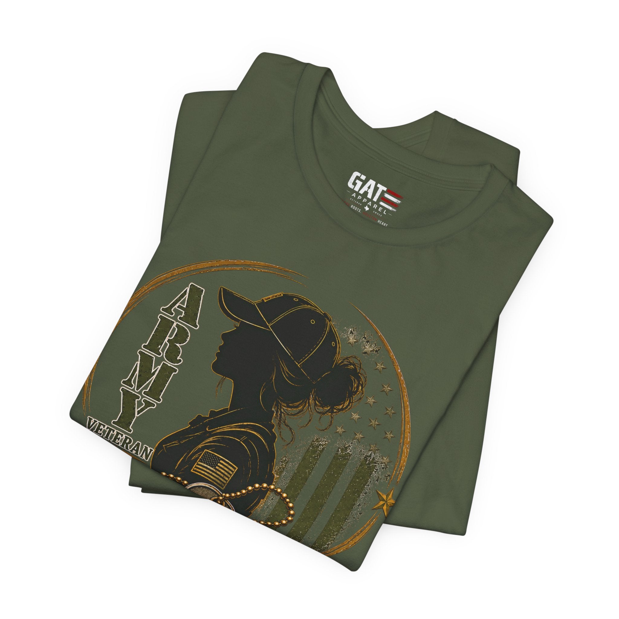 Female Vet Army Veteran Women’s Tee