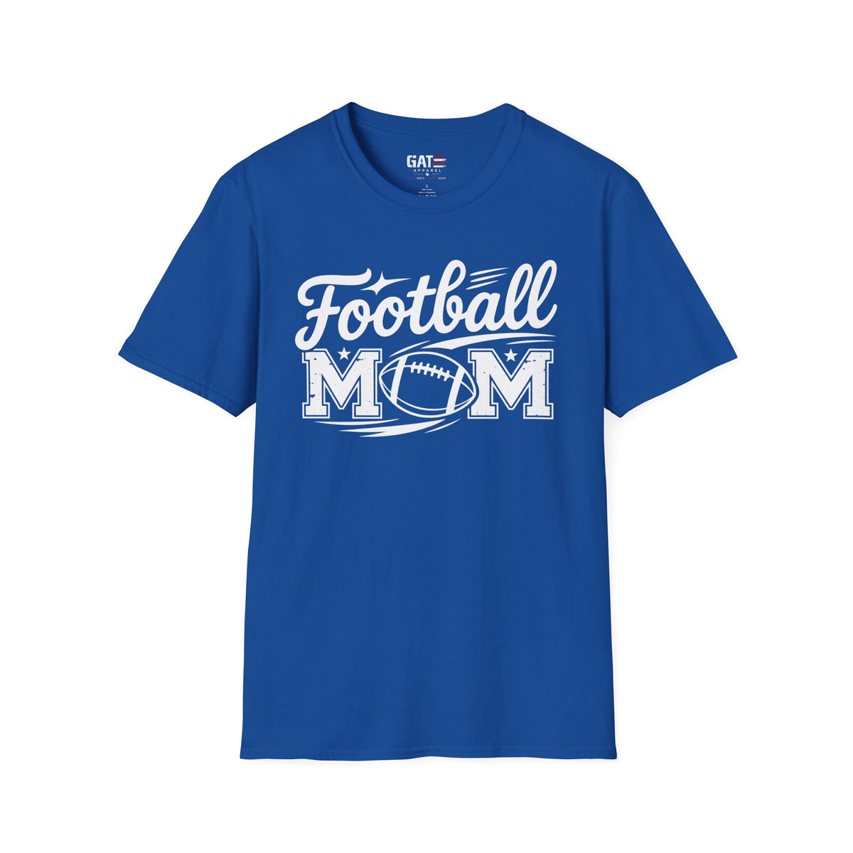 Personalized Football Mom Shirt | Name & Number Tee Style 7